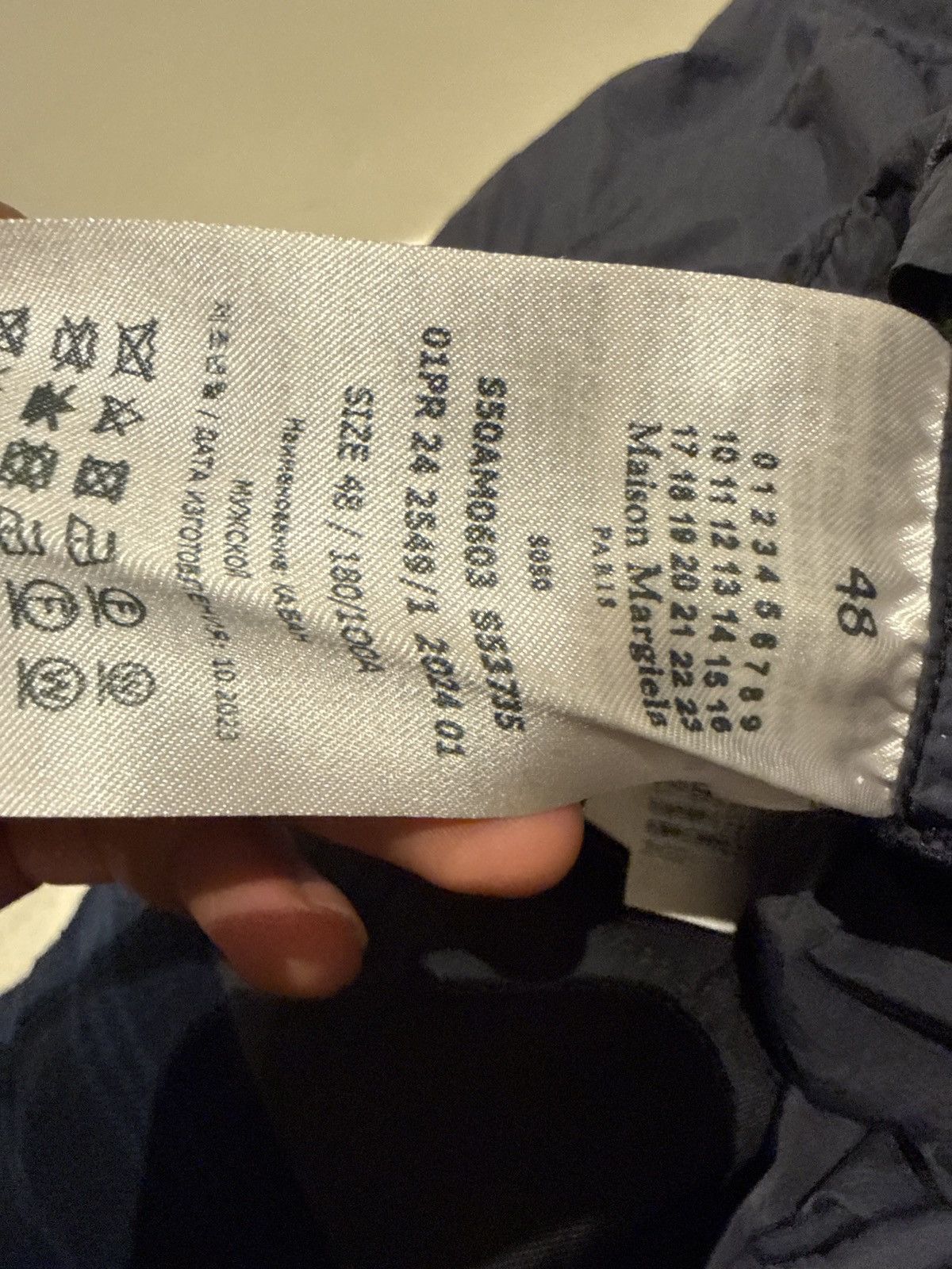 Maison Margiela Maison Margiela black yoke Crinkled Nylon bomber Jacket Size US M / EU 48-50 / 2 - 10 Thumbnail