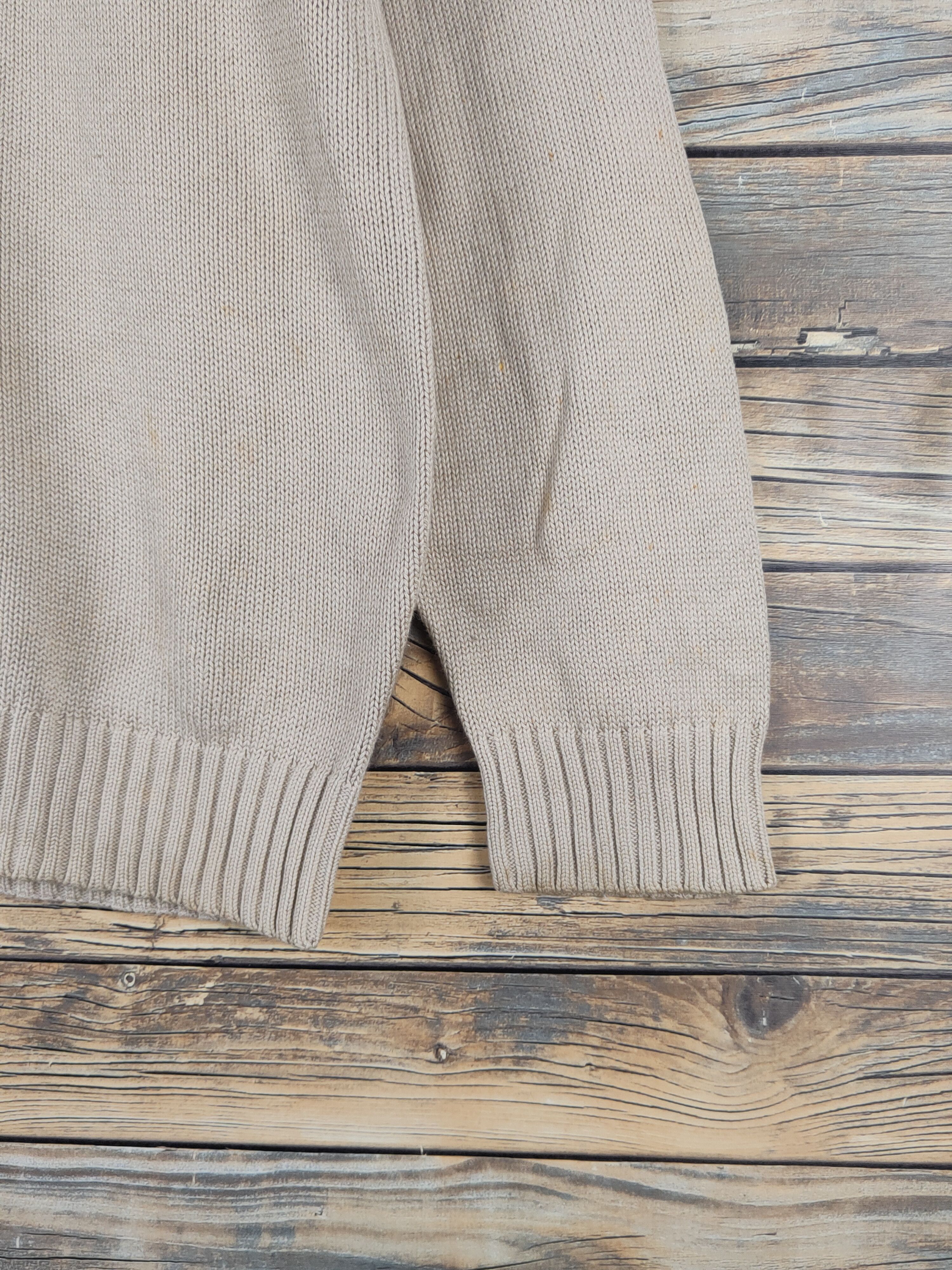 Homespun Knitwear × Japanese Brand × Vintage Uniqlo Light Brown Knitwear Sweatshirts #W1511 Size US L / EU 52-54 / 3 - 7 Thumbnail