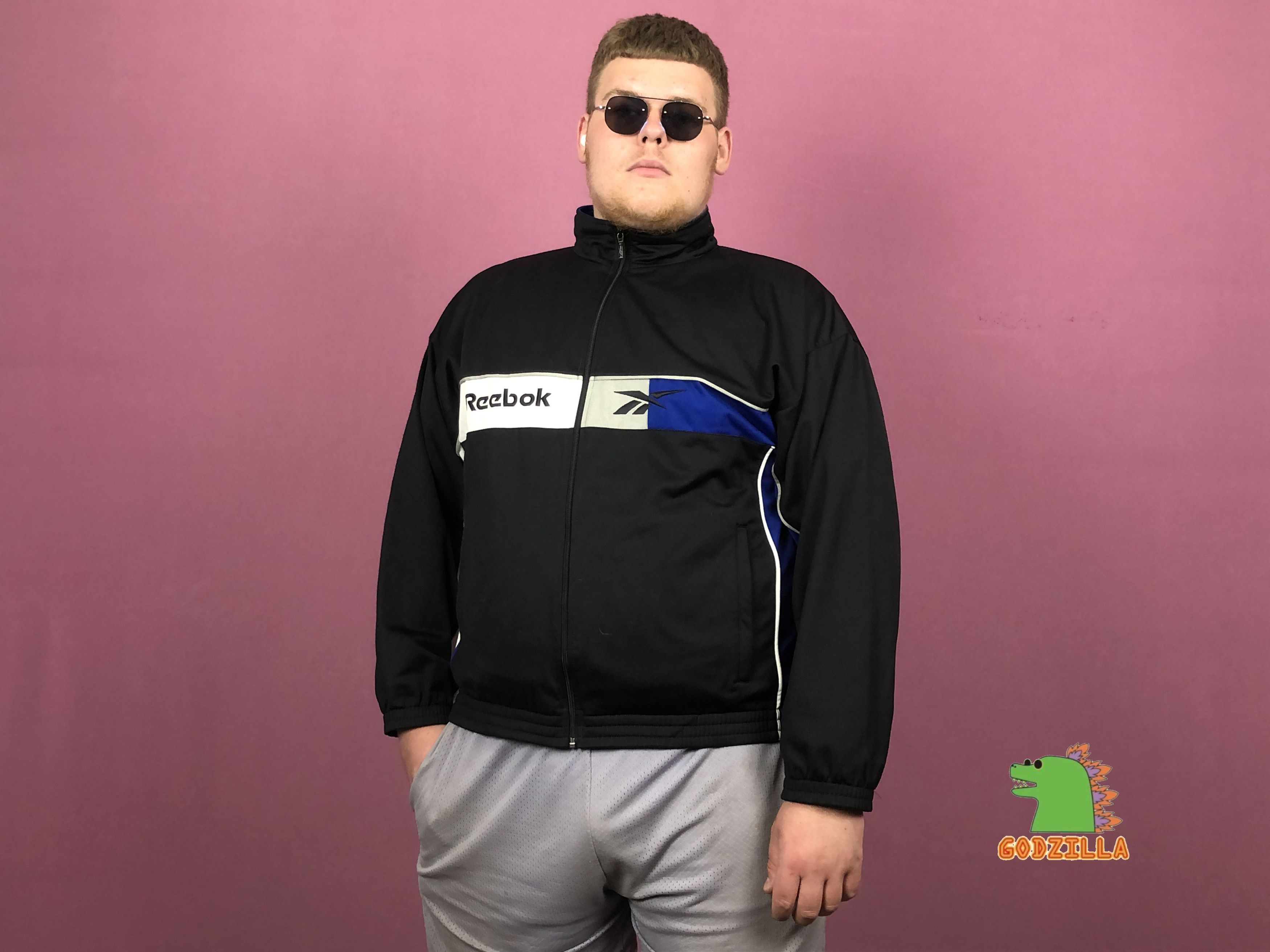 Reebok × Vintage Reebok Vintage Men's Track Jacket - XL Size US XL / EU 56 / 4 - 4 Thumbnail