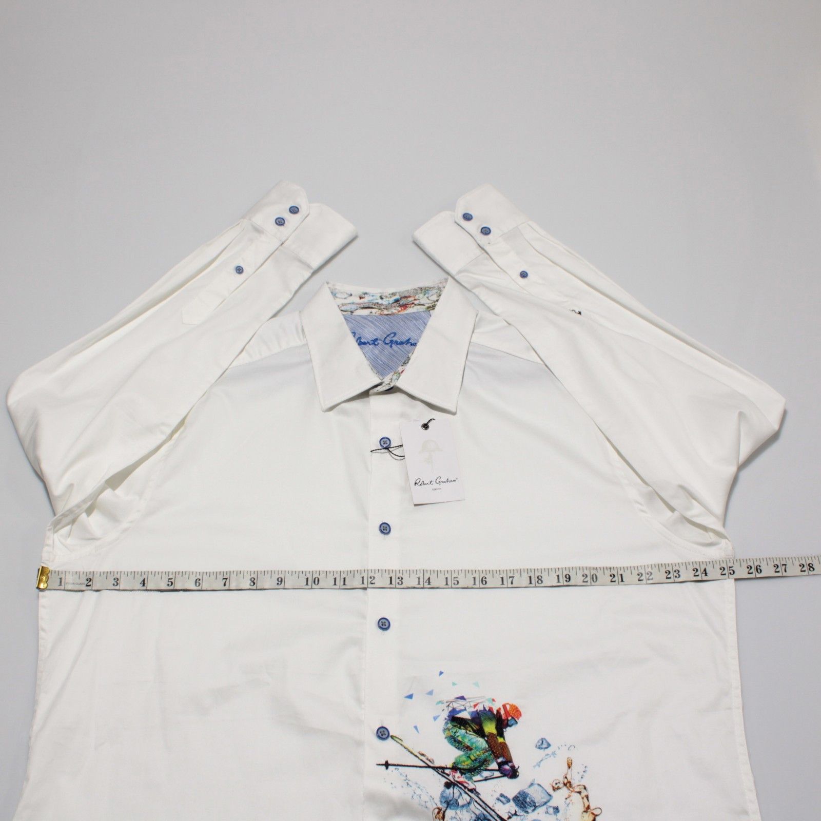 Robert Graham Robert Graham New with tags Shirt Size XL US In White Size US XL / EU 56 / 4 - 8 Thumbnail
