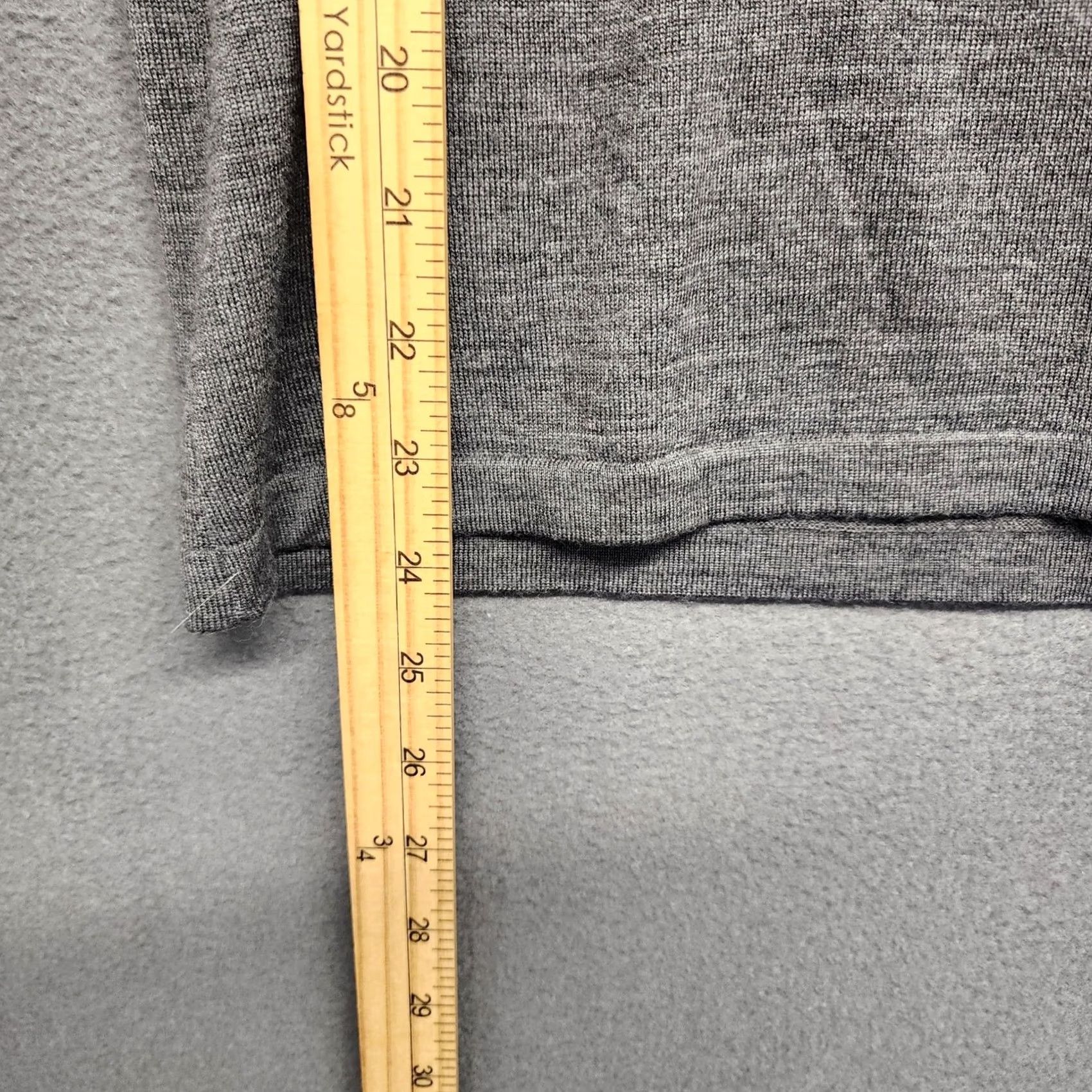 Charter Club Charter Club Sweater Womens Medium 100% Merino Wool Grey Long Sleeve Pullover Clothing Women Modern Luxury Top Size M / US 6-8 / IT 42-44 - 5 Thumbnail