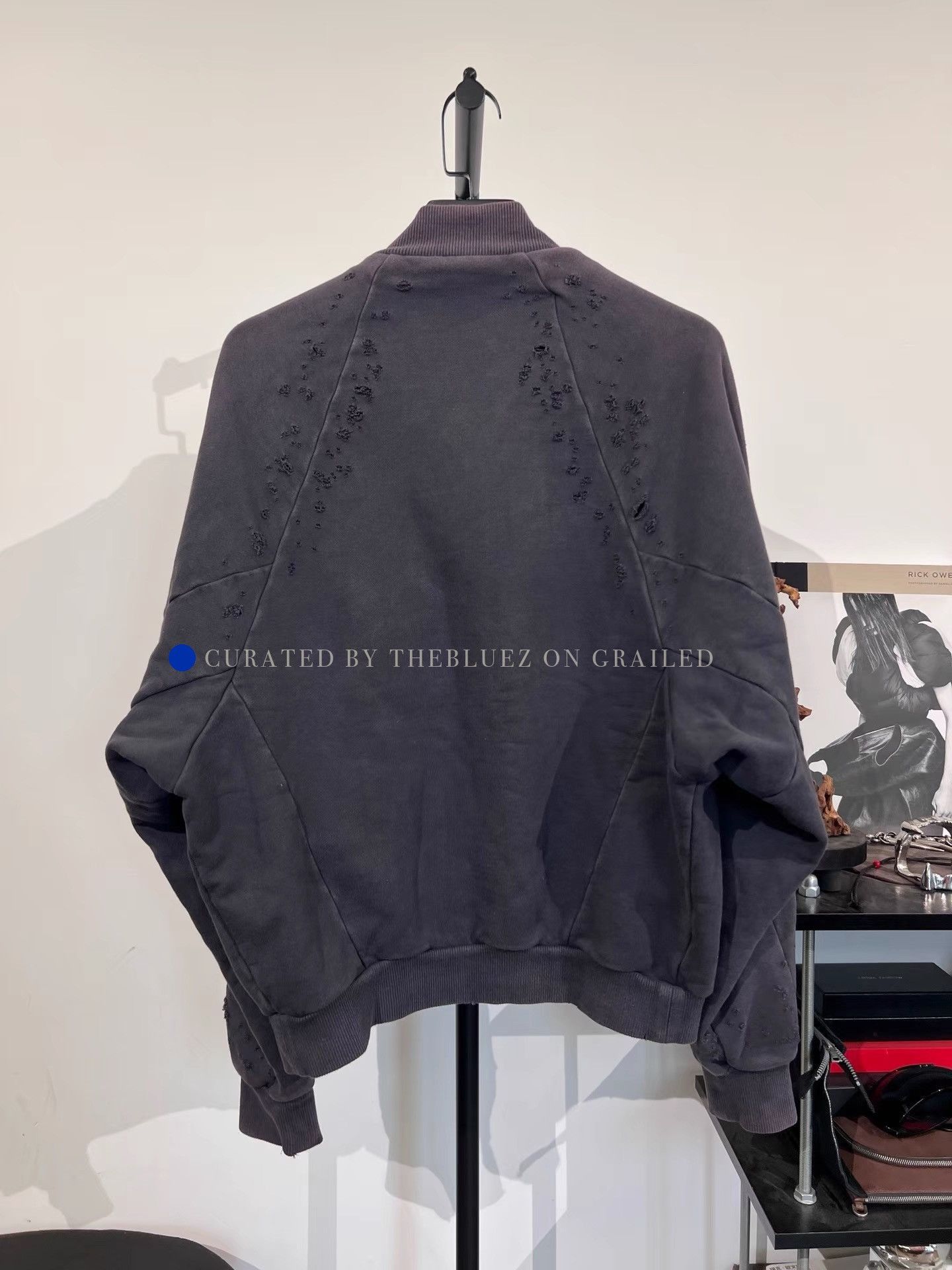 Julius Oversized Dyed Jacket in Purple Size US S / EU 44-46 / 1 - 1 Thumbnail