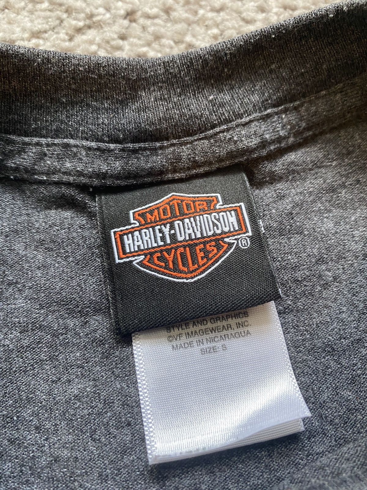 Harley Davidson × Vintage Vintage Y2K Harley Davidson Tee Shirt Size US S / EU 44-46 / 1 - 5 Thumbnail
