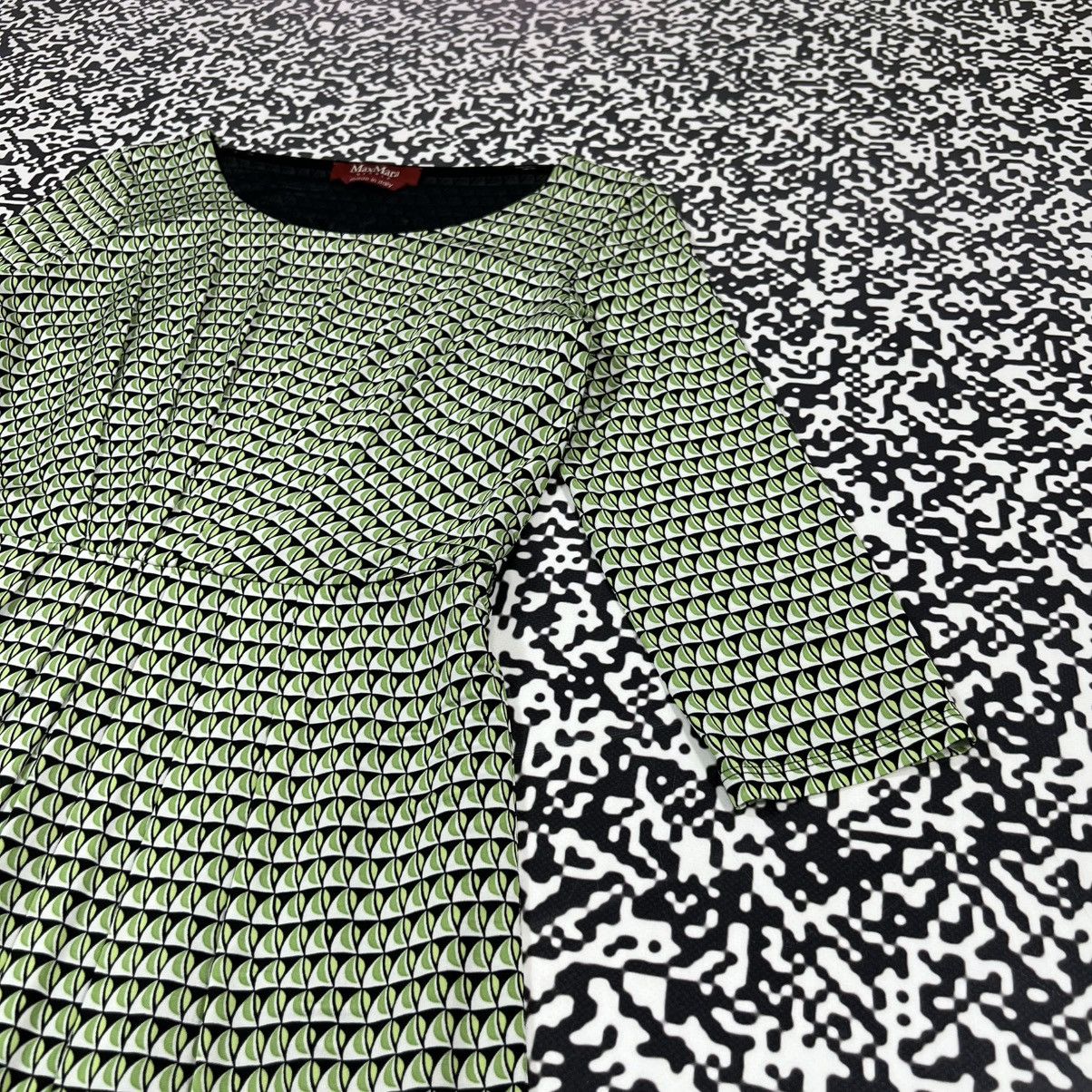 Max Mara Max Mara Studio Abstract Print Luxury Style Casual Dress Size M / US 6-8 / IT 42-44 - 12 Thumbnail