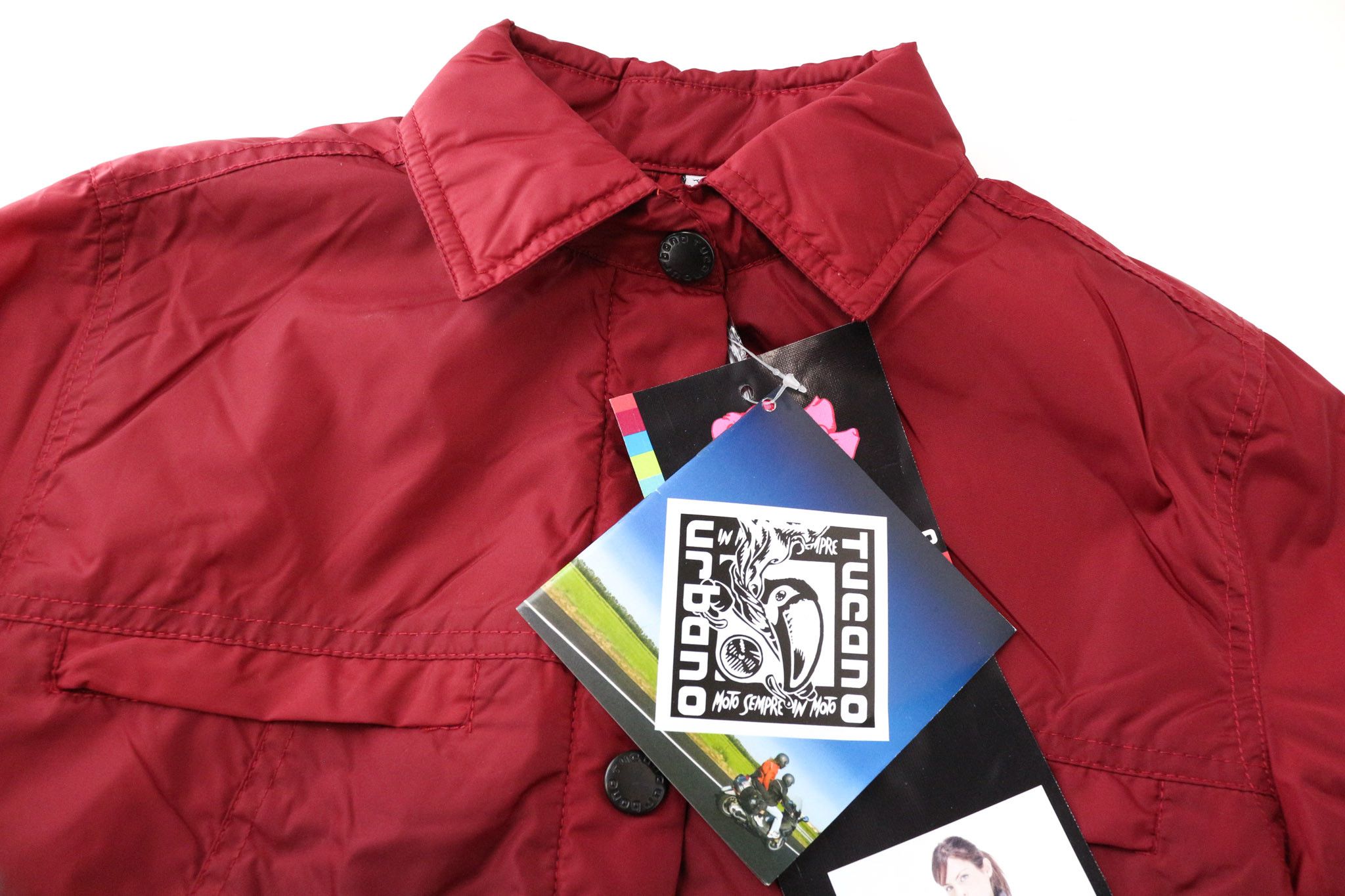 Other LORI 2XS Red Windproof Breathable Padded Jacket 73994 Size XXS / US 00 / IT 34 - 3 Thumbnail