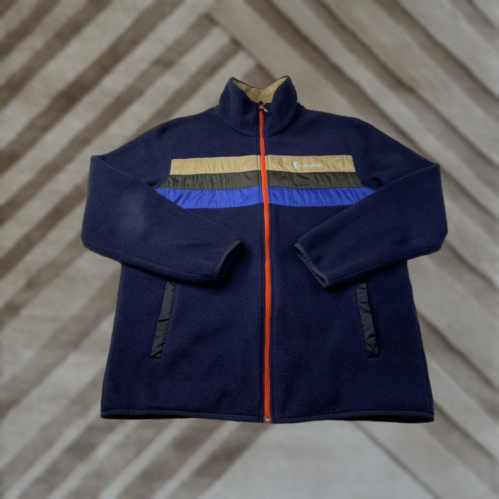 Cotopaxi Cotopaxi Jacket Mens XL Blue Full Zip Colorblock Fleece Outdoor Outdoorwear Hiking Walking Pockets Size US XL / EU 56 / 4 - 1 Thumbnail