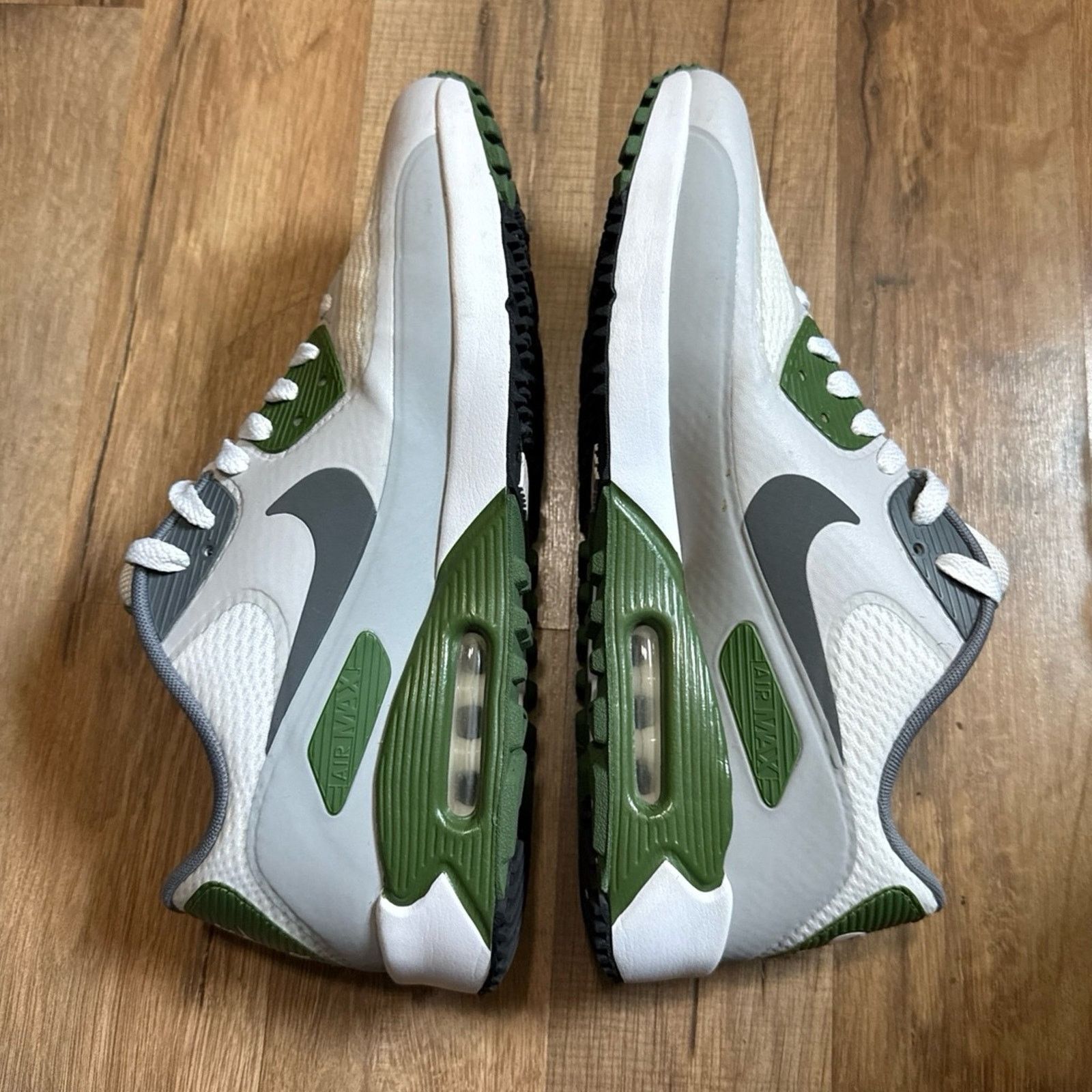 Nike Nike Air Max 90 Golf Smoke Grey Dark Green Size US 9.5 / EU 42-43 - 3 Thumbnail