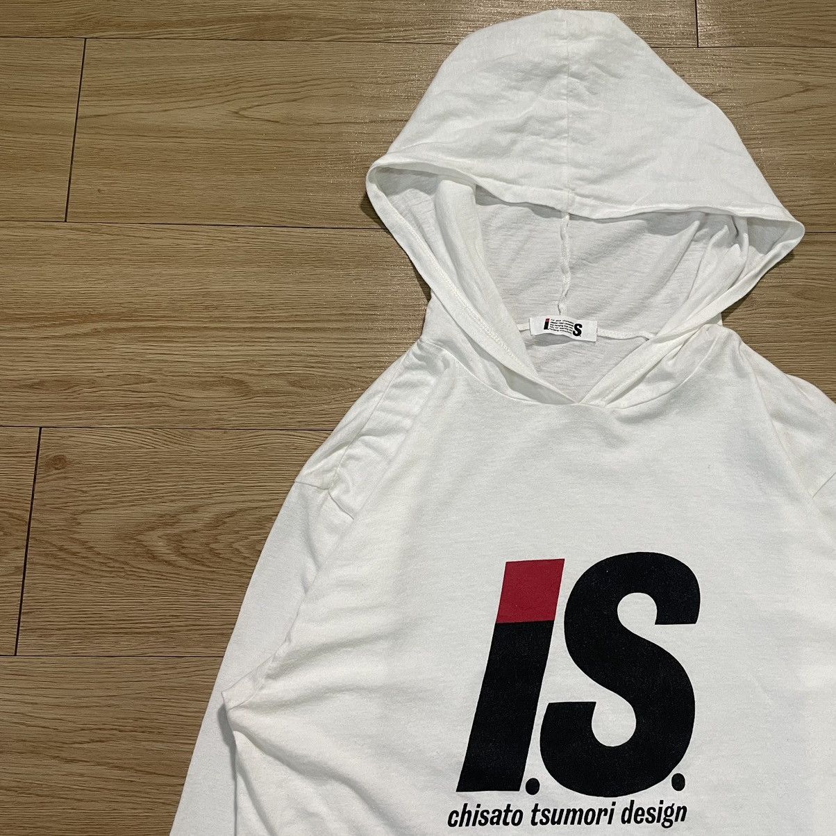 Issey Miyake Issey Miyake Archive Vtg 80s I.S Logo Hoodie Tsumori Chisato Size US S / EU 44-46 / 1 - 11 Thumbnail