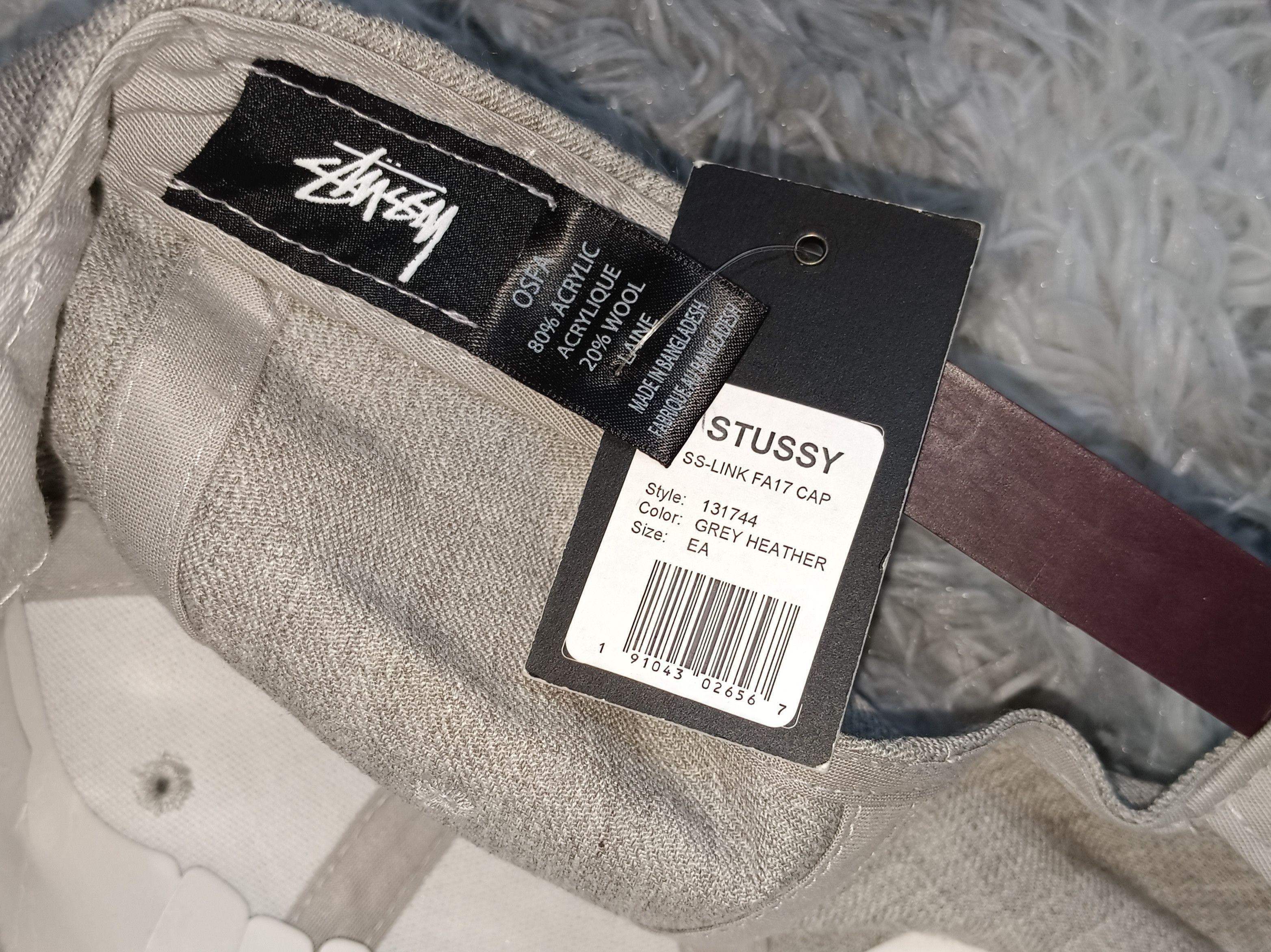 Hypebeast × Stussy Rare Stussy SS Link FA17 Cap Size ONE SIZE - 6 Thumbnail