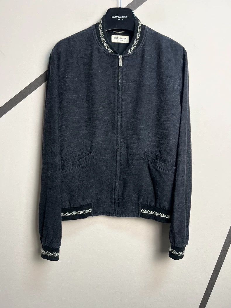 Saint Laurent Paris Saint Laurent Paris 18 Spring/Summer Ethnic Embroidered Jac Size US S / EU 44-46 / 1 - 1 Thumbnail