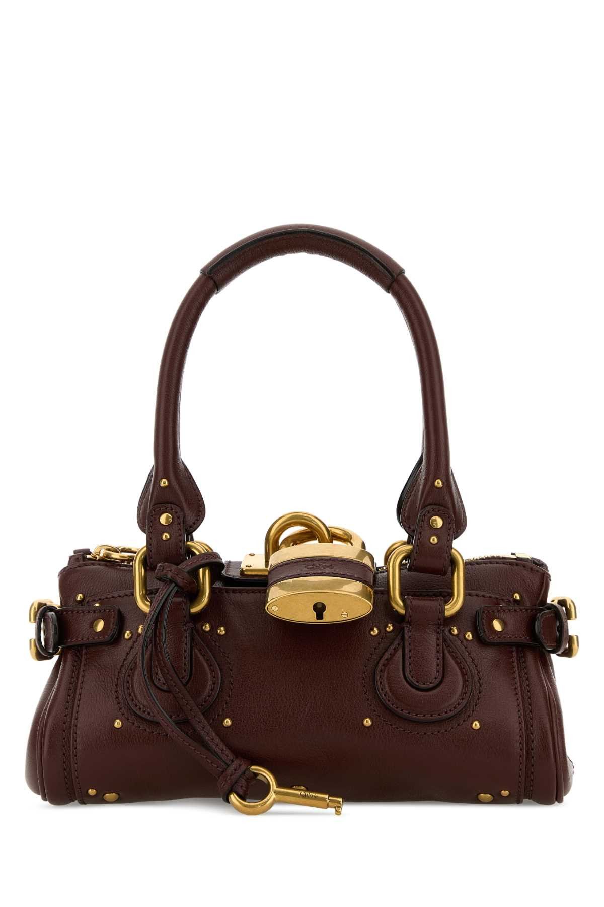 Chloe Chocolate Small Paddington Handbag Size ONE SIZE - 1 Thumbnail