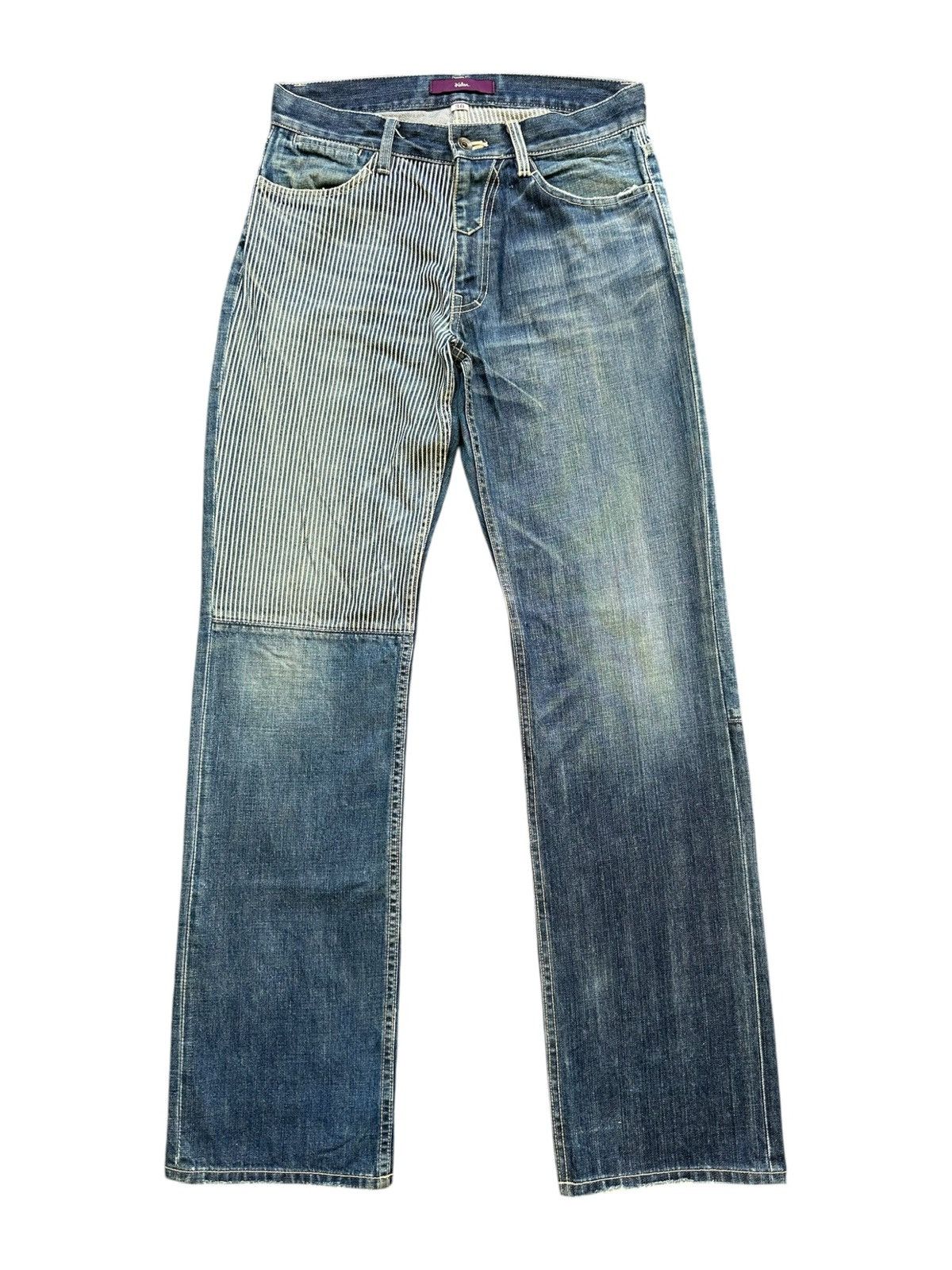 Japanese Brand Y2k KELEN Japan patchwork vintage style jeans Size US 30 / EU 46 - 1 Thumbnail