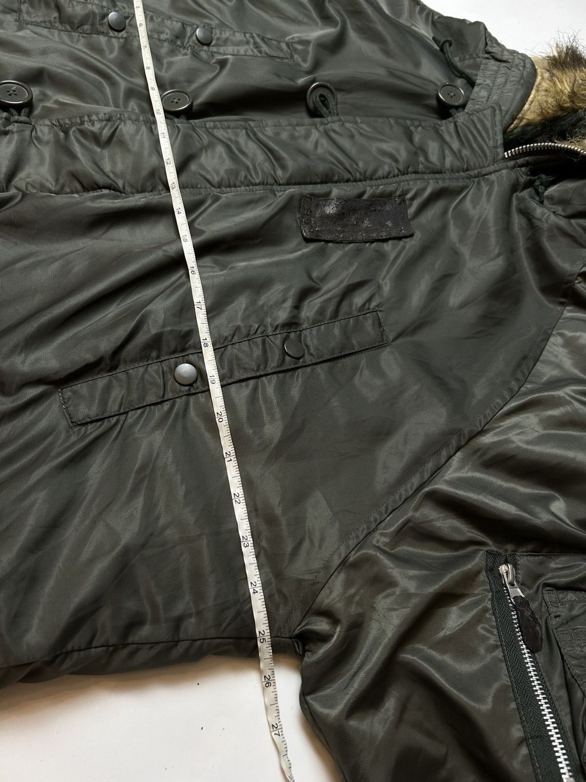 Other MILITARY GARMENTS FAUX FUR HOODIE JACKET Size US L / EU 52-54 / 3 - 5 Thumbnail