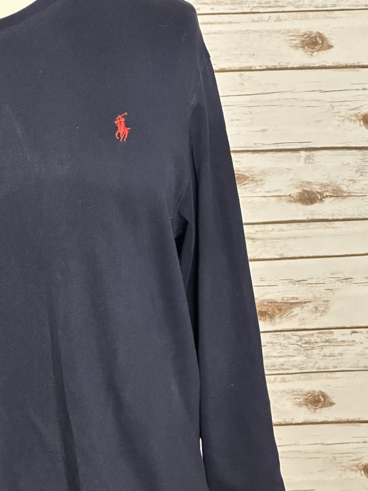 Polo Ralph Lauren Polo Ralph Lauren cotton high V-neck long sleeve t-shirt Size US L / EU 52-54 / 3 - 2 Thumbnail