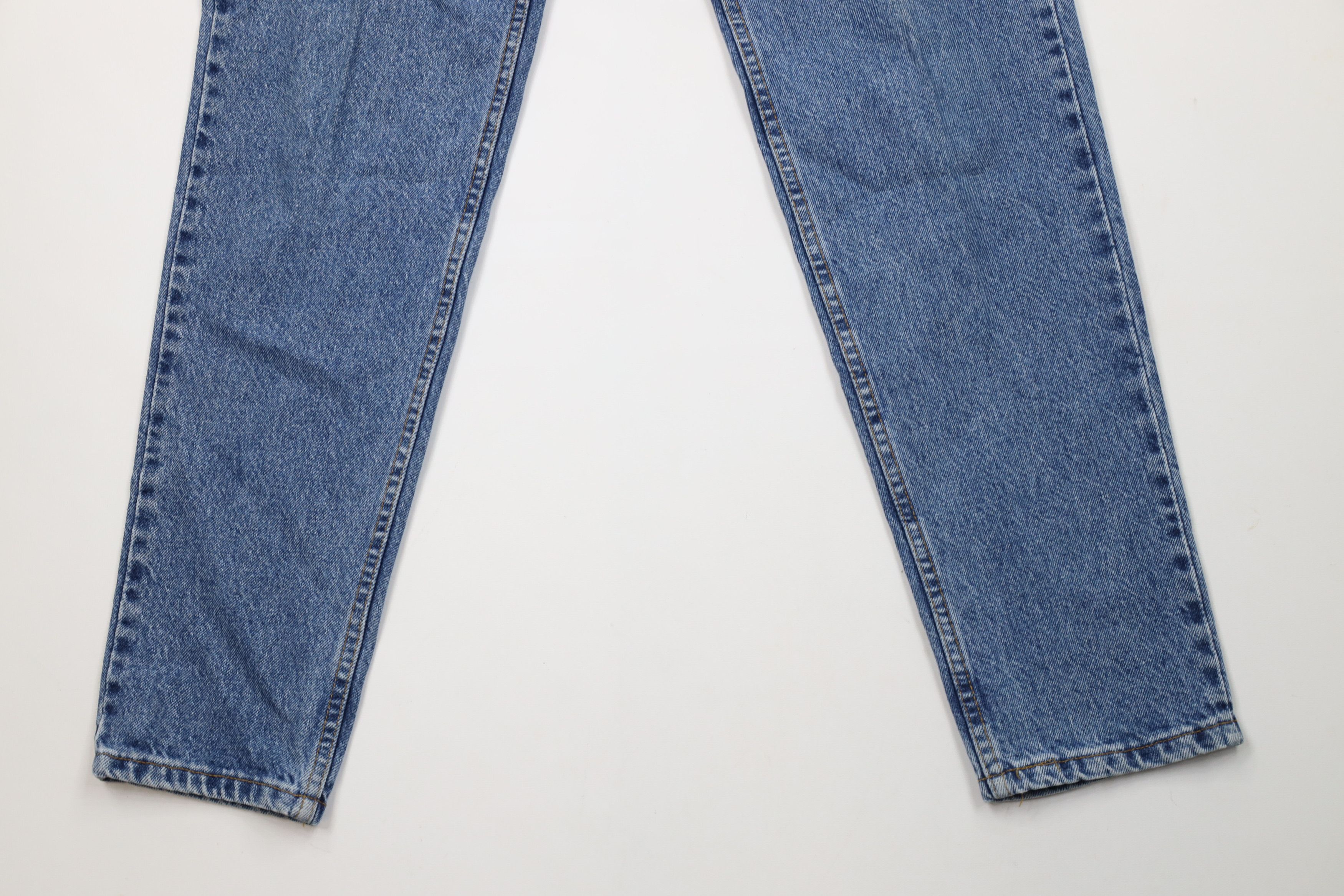 Levi's × Vintage Vintage 90s Levis 912 Orange Tab Denim Jeans Blue USA Size 34" / US 12 / IT 48 - 4 Thumbnail