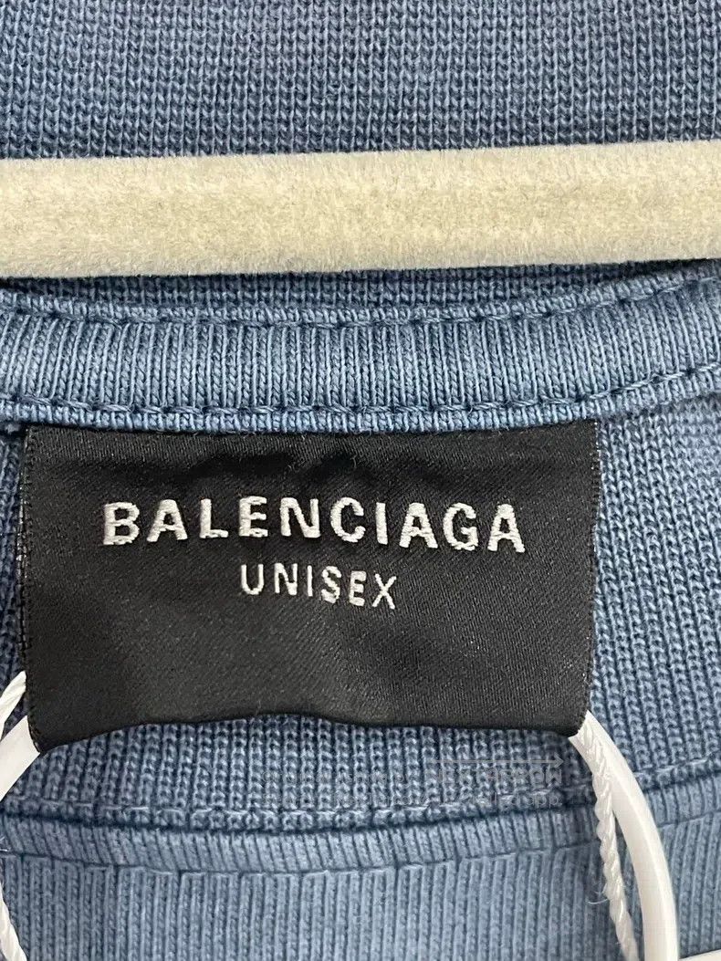 Balenciaga Alphabet print logo loose fit round neck hooded