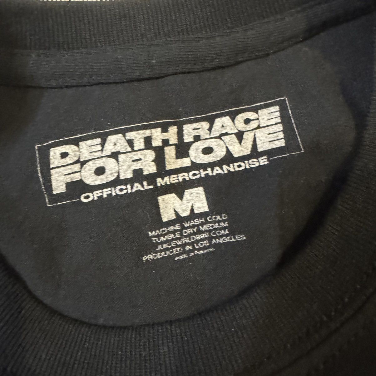 999 Club Juice Wrld ‘Death Race For Love’ 999 Tshirt Size US M / EU 48-50 / 2 - 3 Thumbnail