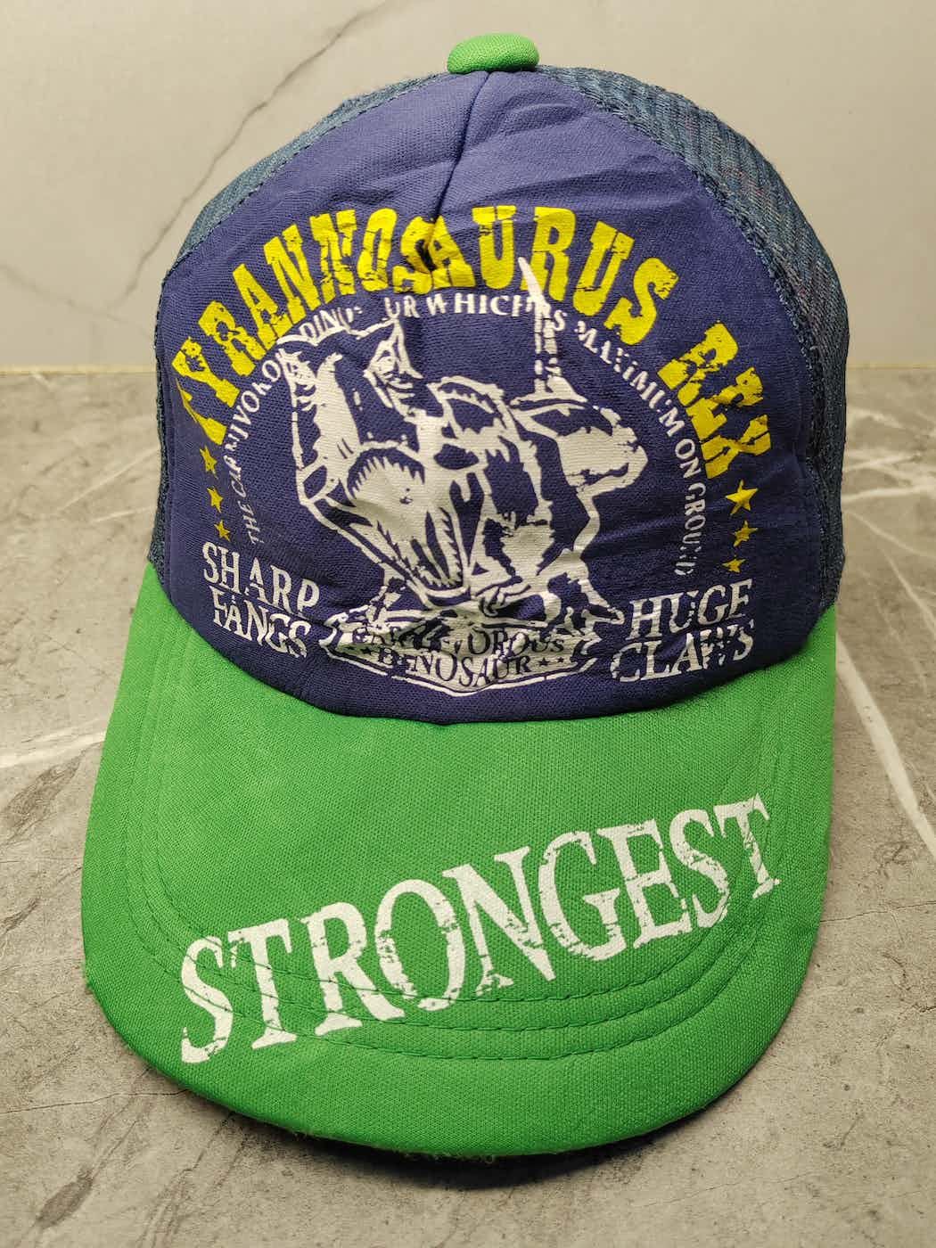 image of Vintage Tyrannosaurus Trucker Cap Hat in Mix, Men's