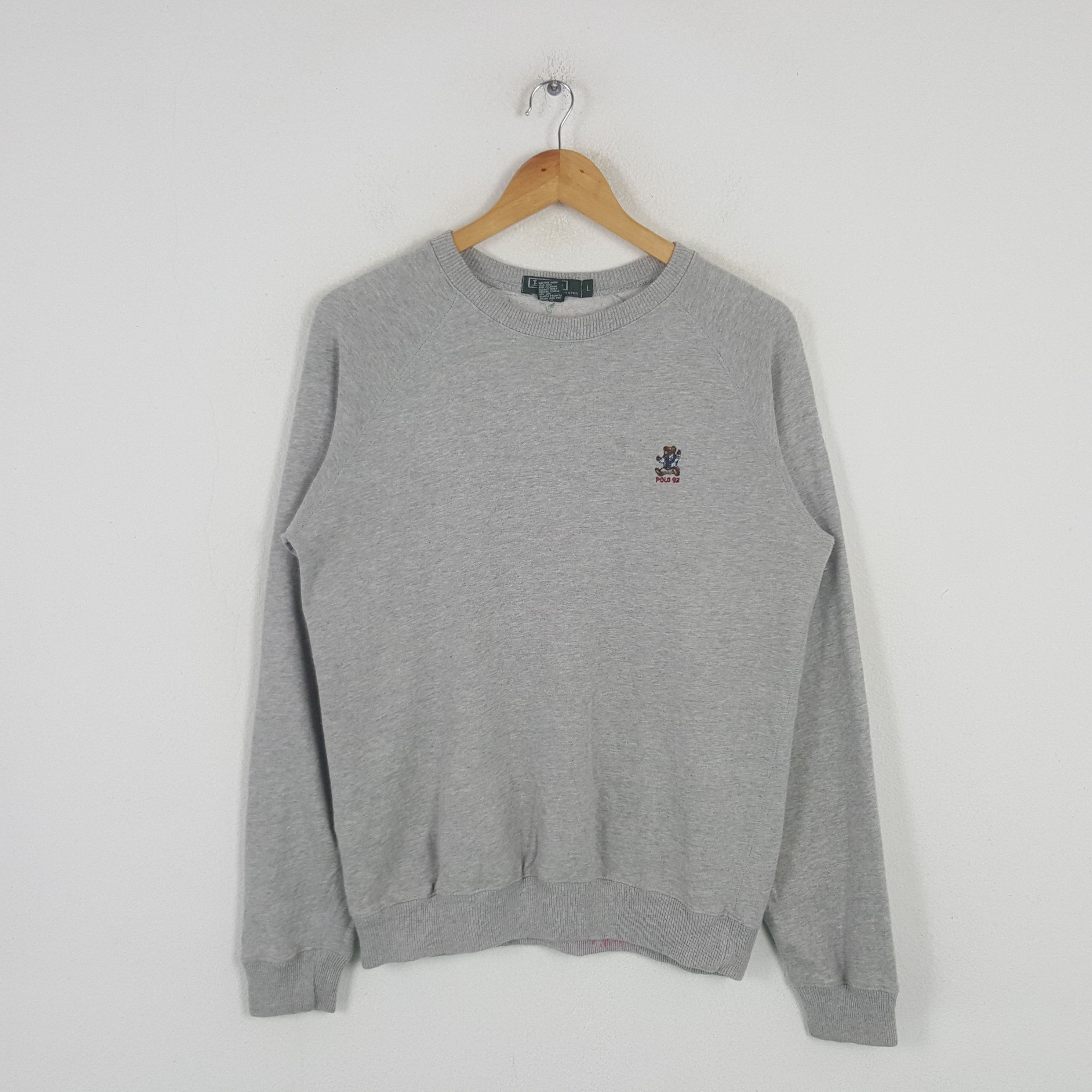 Polo Ralph Lauren Vintage Polo Bear by Ralph Lauren Sweatshirt C295N14 Size US S / EU 44-46 / 1 - 1 Thumbnail