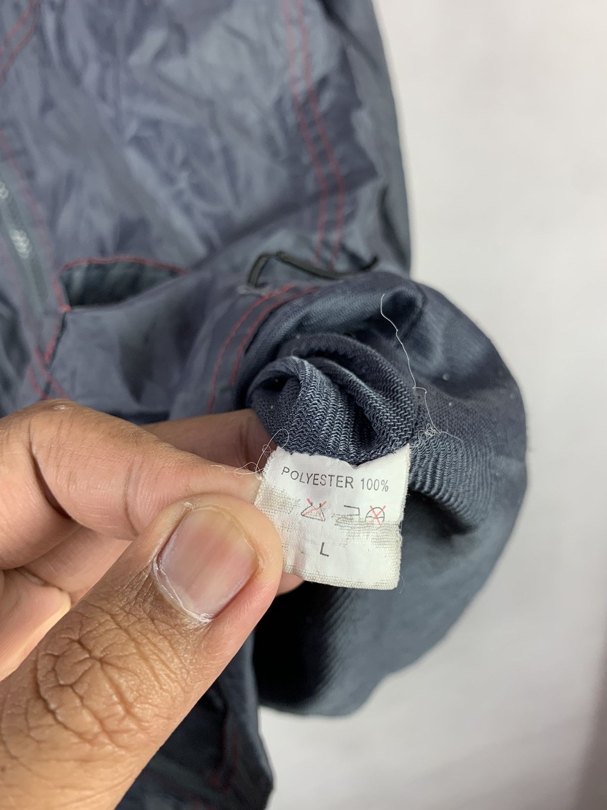 Sean John Rare! Sean John Big Logo Backhit Light Jacket Windbreaker Size US L / EU 52-54 / 3 - 11 Thumbnail
