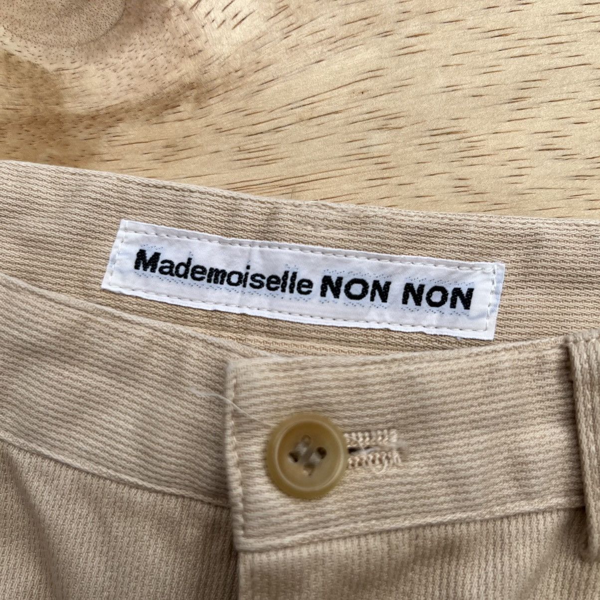 Mademoiselle Non Non Mademoiselle non non japanese brand vintage baggy fit Size 28" / US 6 / IT 42 - 3 Thumbnail
