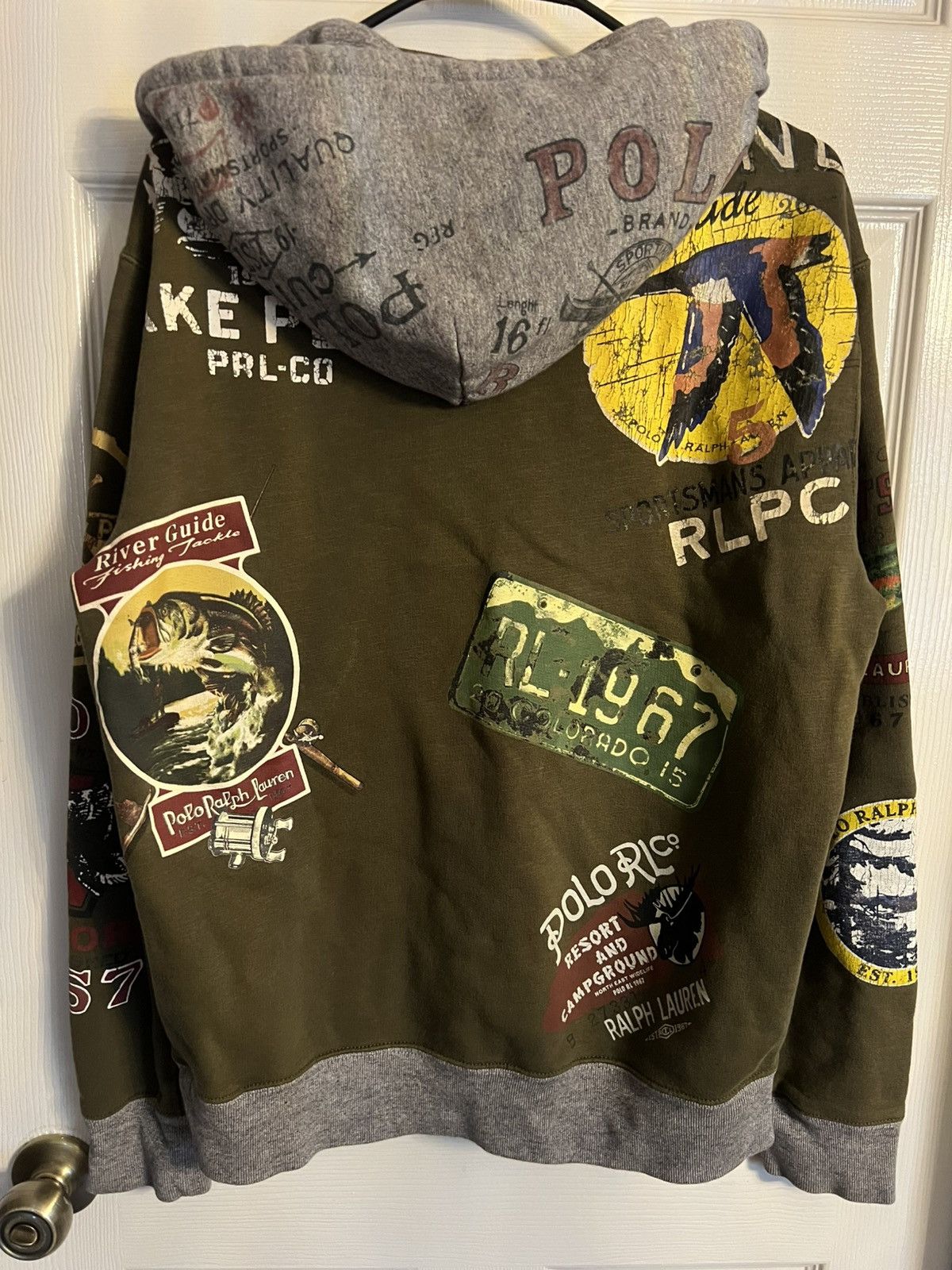 Polo Ralph Lauren Polo Ralph Lauren Sportsman Outdoors Wild Sweatshirt Hoodie Size US M / EU 48-50 / 2 - 2 Thumbnail