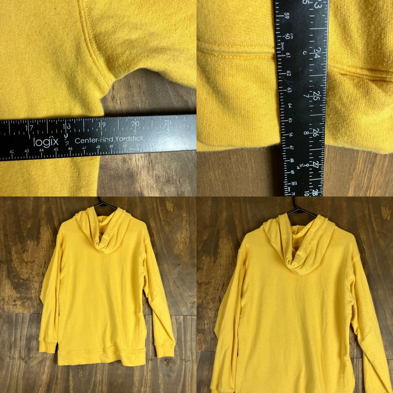 Vintage VINTAGE Victoria's Secret Pink Womens Sweatshirt Pullover Hooded Yellow XS Regular Sweatshirt Women Size XS / US 0-2 / IT 36-38 - 8 Thumbnail