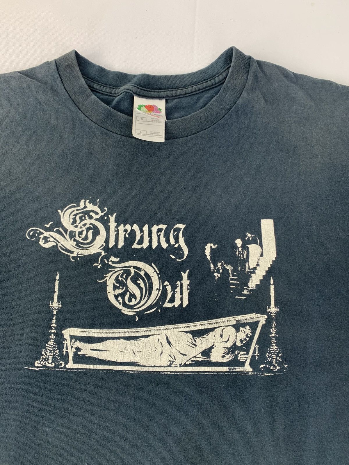 Band Tees × Vintage Y2k Strung Out Coffin Punk Heavy Metal Fat Wreck Chord Size US L / EU 52-54 / 3 - 2 Thumbnail