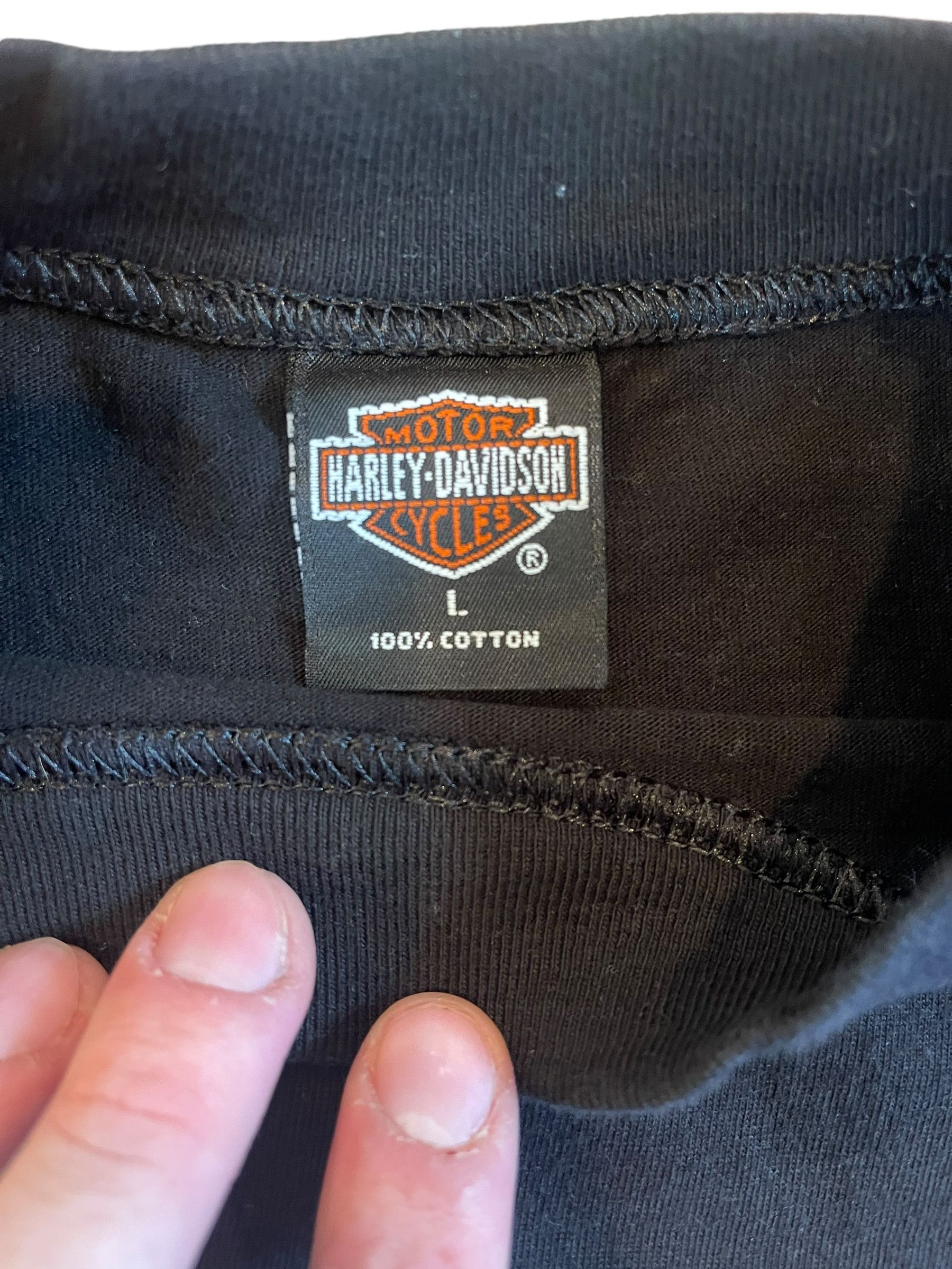 Harley Davidson × Vintage 1997 Harley Davidson St. Thomas Virgin Islands T-shirt Size US L / EU 52-54 / 3 - 8 Thumbnail