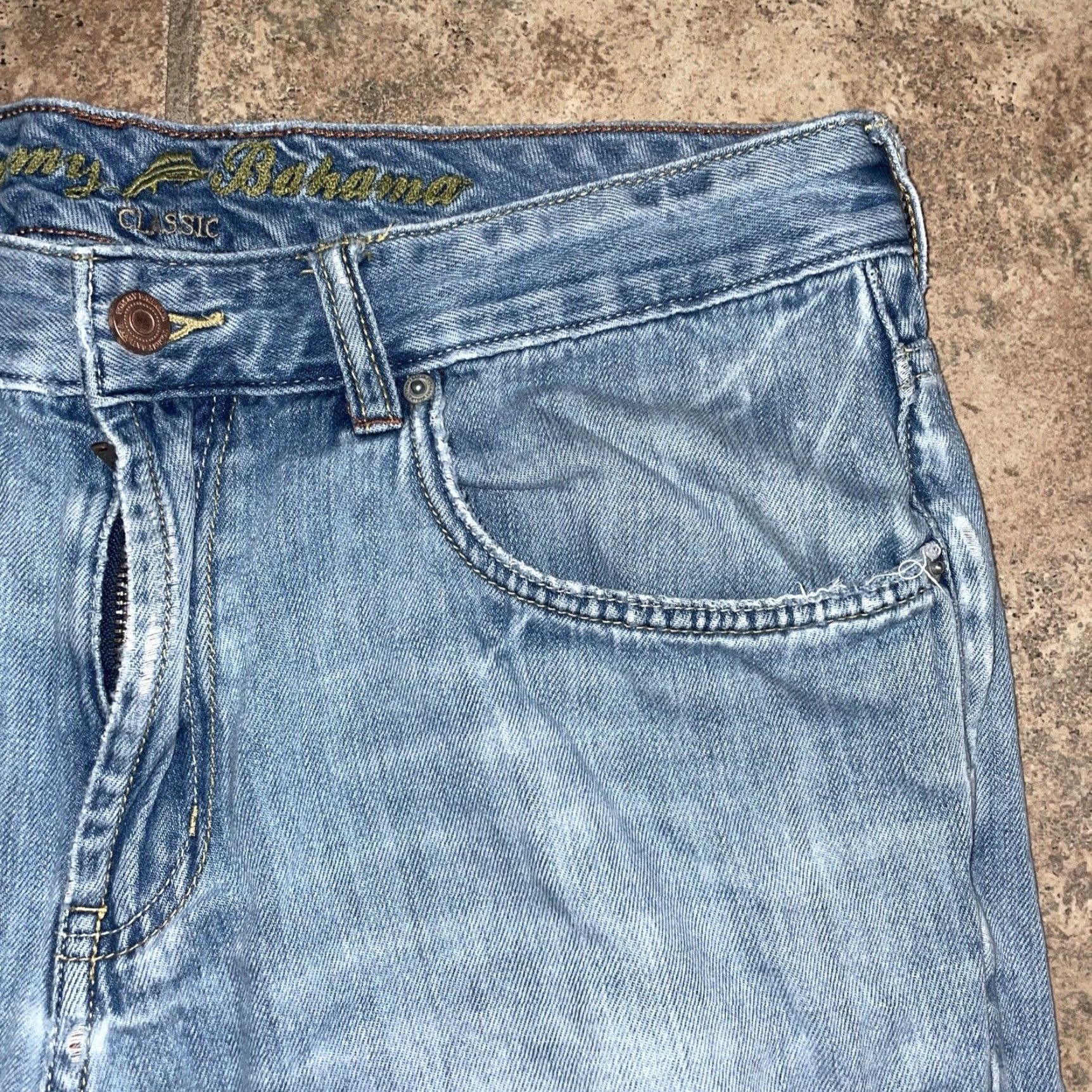 Tommy Bahama TOMMY BAHAMA Jeans Casual Adult 36x30 Blue Mens Size US 36 / EU 52 - 2 Thumbnail