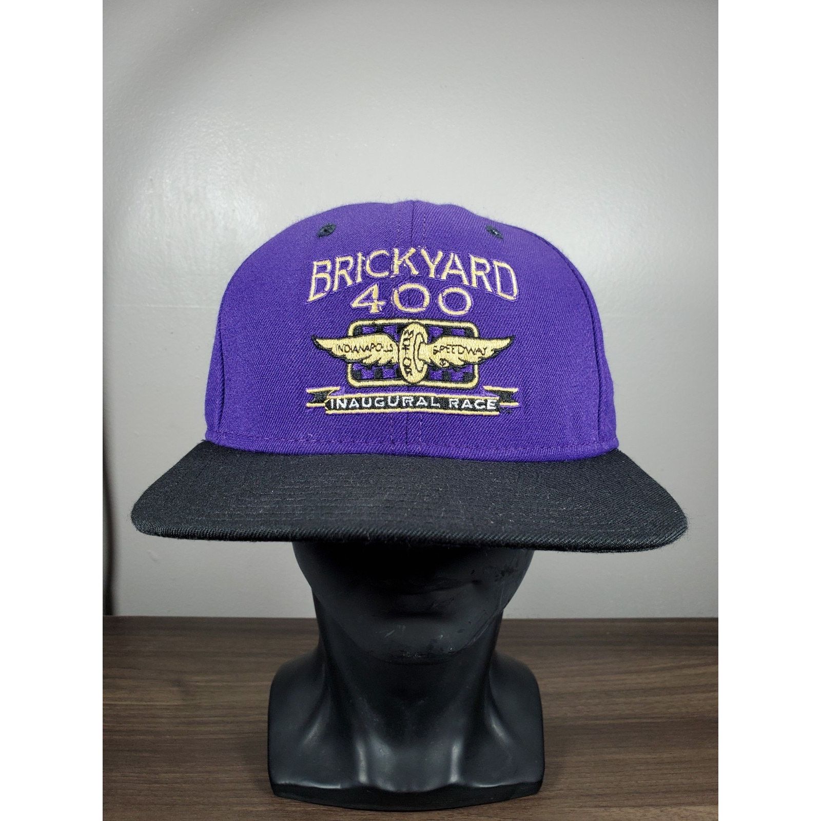 Delong × NASCAR × Vintage 1994 BRICKYARD 400 Inaugural Race Snapback Hat Cap USA Size ONE SIZE - 2 Thumbnail