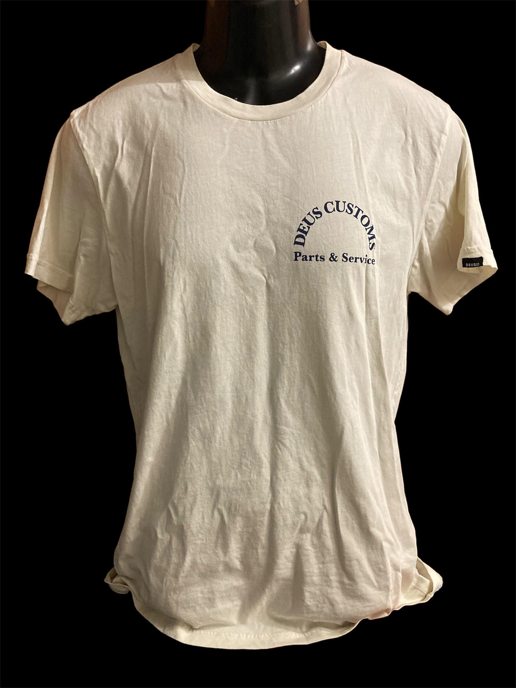 Deus Ex Machina DEUS EX MACHINA TREASURY TEE - VINTAGE WHITE Size US M / EU 48-50 / 2 - 2 Thumbnail
