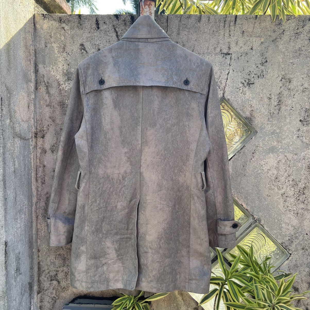 Tornado Mart “TORNADO MART” WASHED GREY CAR COAT JACKET Size US L / EU 52-54 / 3 - 8 Thumbnail