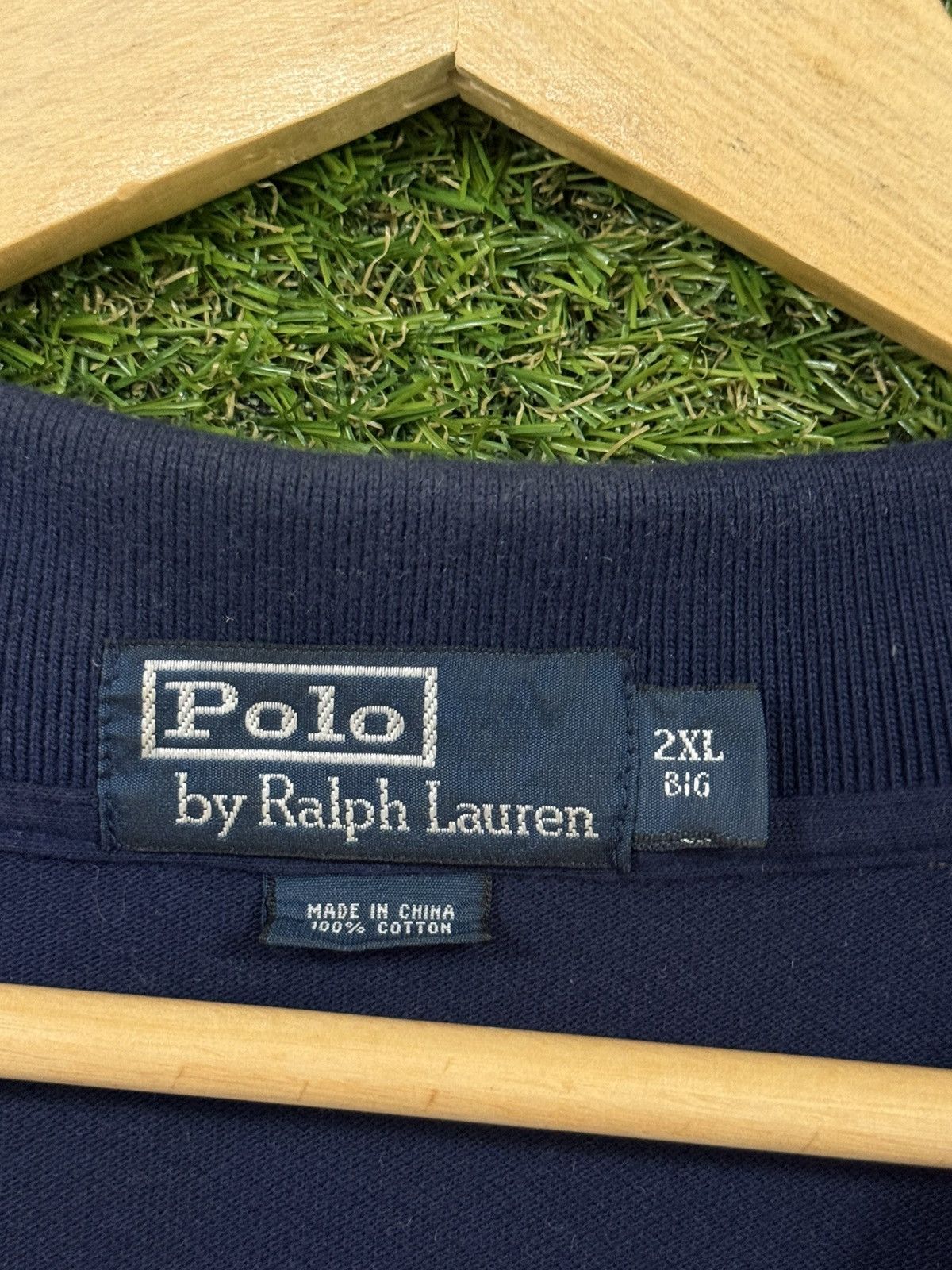 Polo Ralph Lauren Polo Ralph Lauren Oversized Striped Prep Y2K Polo Size US XXL / EU 58 / 5 - 5 Thumbnail