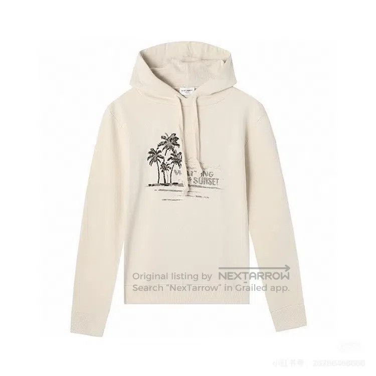 Saint Laurent Paris Saint Laurent Palm Tree Hoodie. Size S / US 4 / IT 40 - 5 Thumbnail
