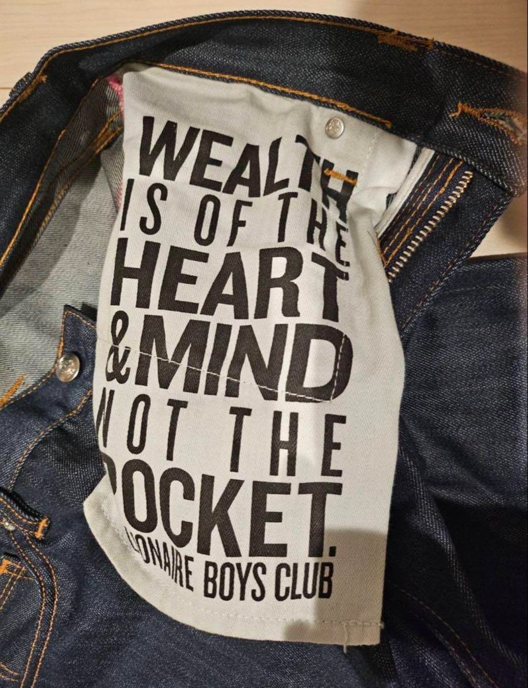 Billionaire Boys Club Billionaire Boys Club Smart Cut Selvedge Jeans Size US 34 / EU 50 - 4 Thumbnail