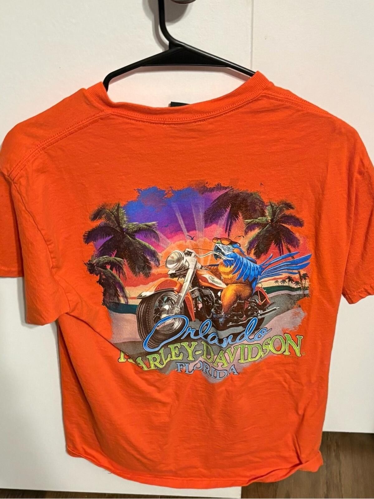 Harley Davidson Harley-Davidson Orlando Orange Graphic Tee Size US M / EU 48-50 / 2 - 1 Thumbnail