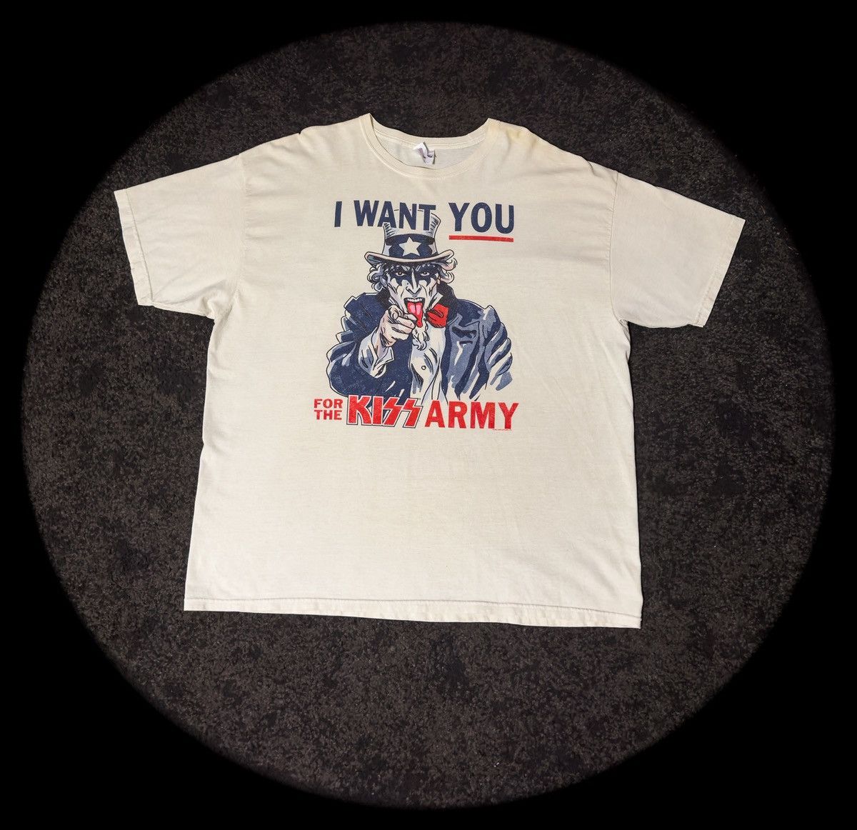 2007 Rare KISS Rock Band Shirt