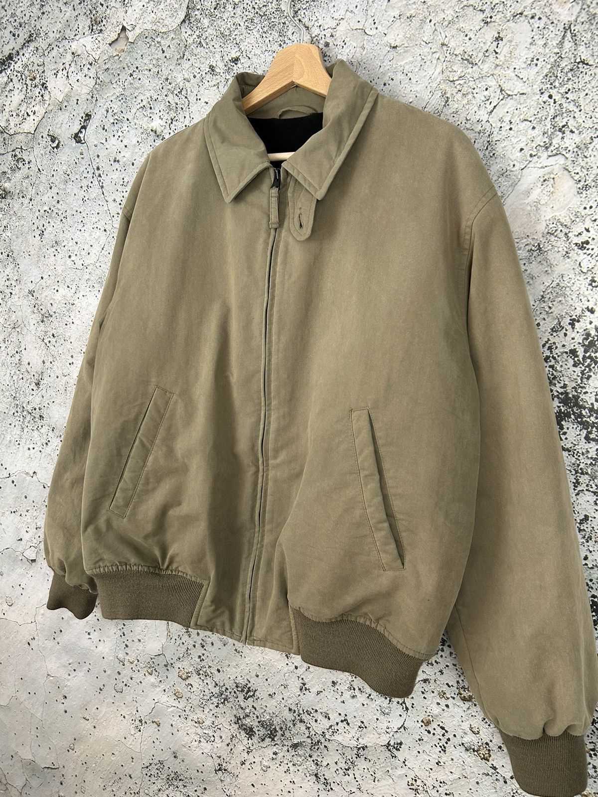 Vintage Vintage Brown Bomber Jacket 90s Boxy Fit Alternative Punk Size US L / EU 52-54 / 3 - 2 Thumbnail