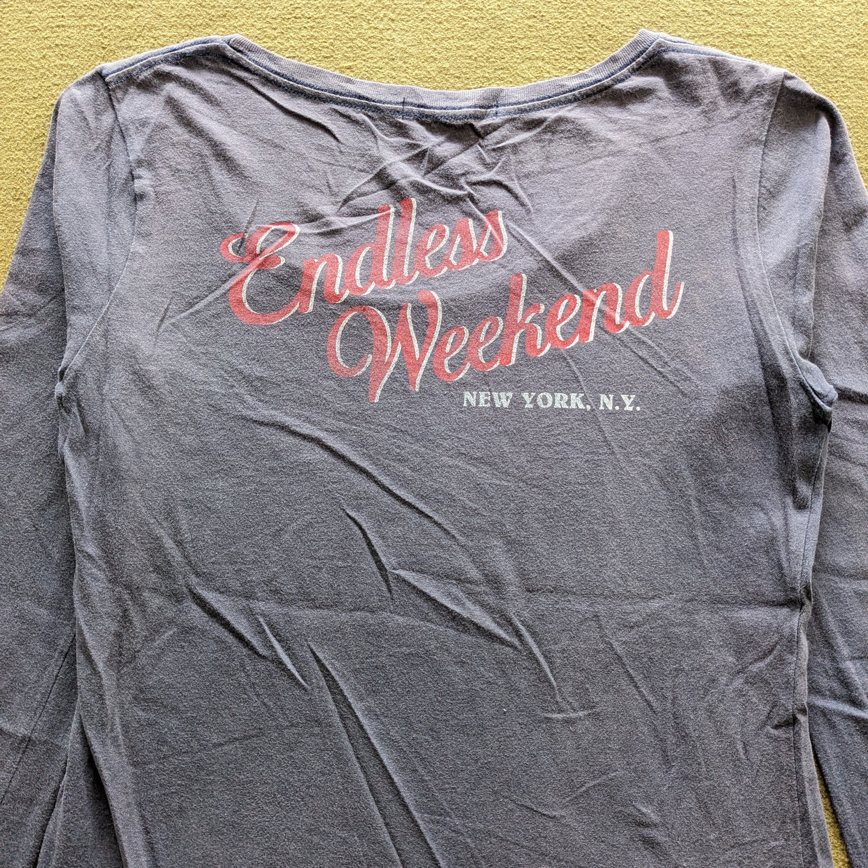 Hysteric Glamour Vintage HYSTERIC GLAMOUR Japanese Brand Long T-shirt Size US XS / EU 42 / 0 - 4 Thumbnail