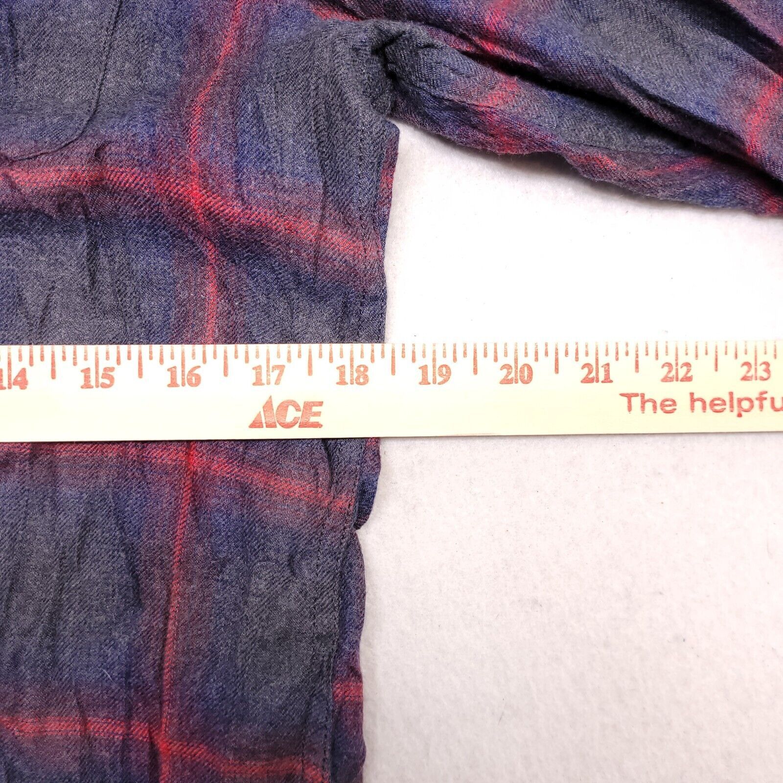 Weatherproof Weatherproof Windowpane Flannel Shirt Mens Size Medium Gray Size US M / EU 48-50 / 2 - 9 Thumbnail