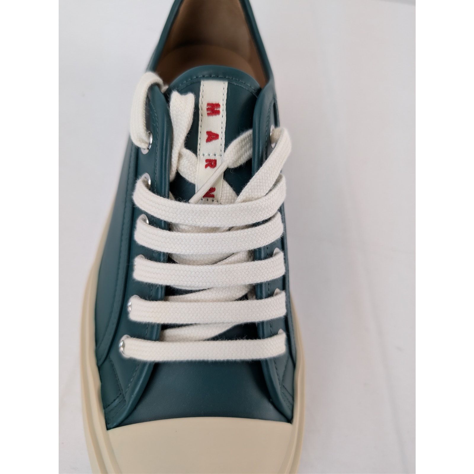 Marni o1rshd1 Pablo low-top sneakers in green and beige Size US 9 / EU 42 - 16 Thumbnail