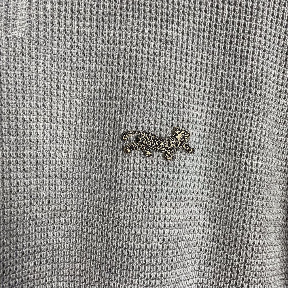 Ovadia & Sons Ovadia And Sons Cotton Waffle Knit Crew Neck Sweater in Hea Size US XXL / EU 58 / 5 - 8 Thumbnail