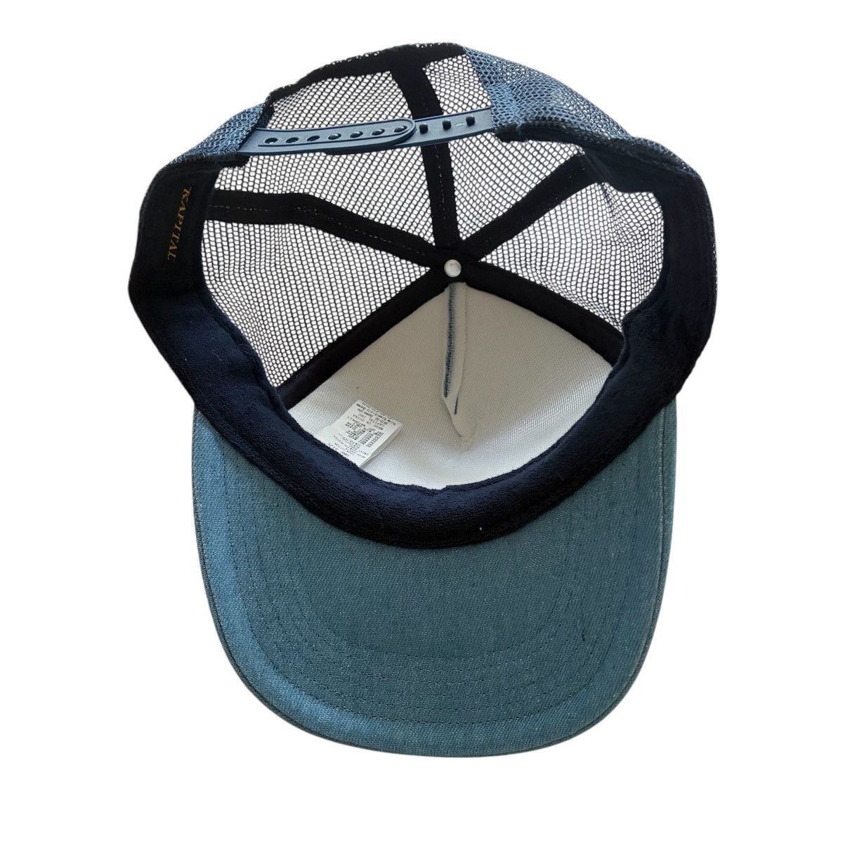 Kapital KAPITAL DENIM REPAIR SERVICE pt Denim Track CAP Size ONE SIZE - 2 Thumbnail