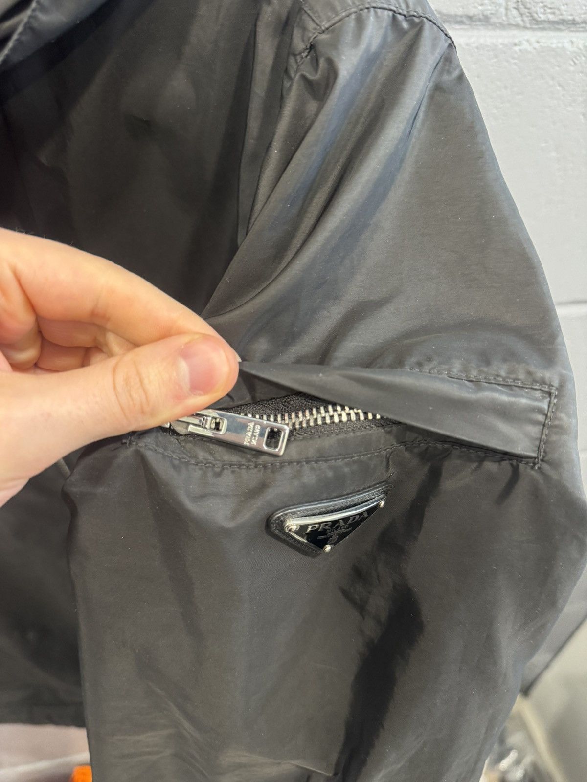 Prada Prada Re-Nylon Windbreaker Jacket size 54 Size US L / EU 52-54 / 3 - 4 Thumbnail