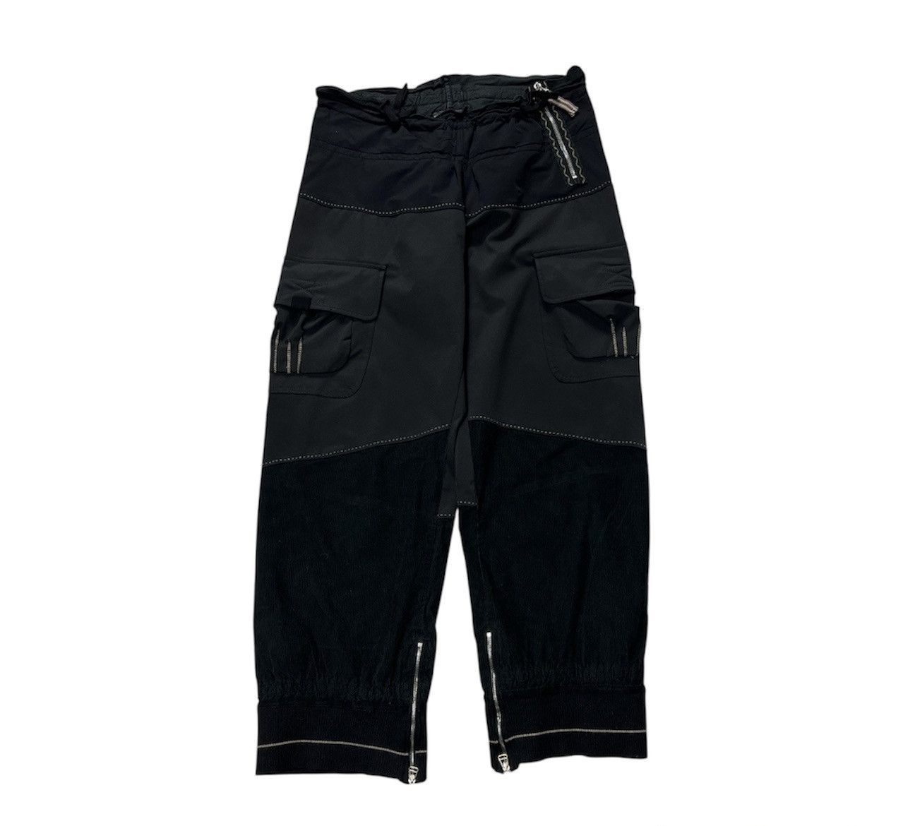 Marithe + Francois Girbaud Marithe + Francois Girbaud nylon y2k cargo pocket zip pants Size 27" / US 4 / IT 40 - 1 Thumbnail