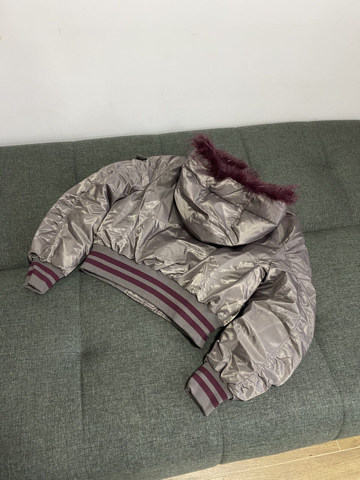 Hysteric Glamour Vintage Faux Fur Bomber Jacket Japanese Avant Garde Mohair Size US S / EU 44-46 / 1 - 10 Thumbnail