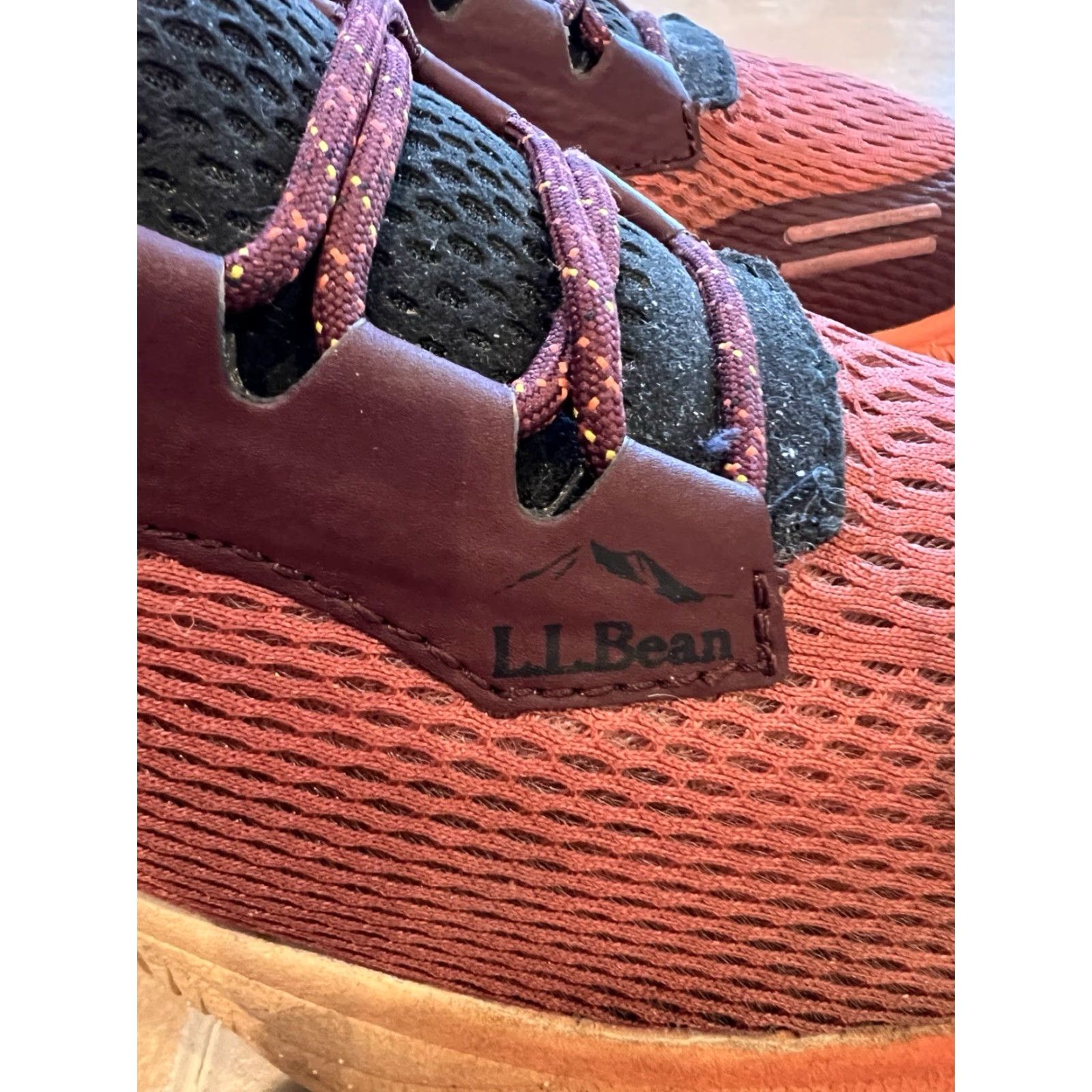 Vintage LL Bean Women’s Dirigo Sneakers Size 6.5 Red Walking Shoes Athletic Casual M Size US 6.5 / IT 36.5 - 4 Thumbnail