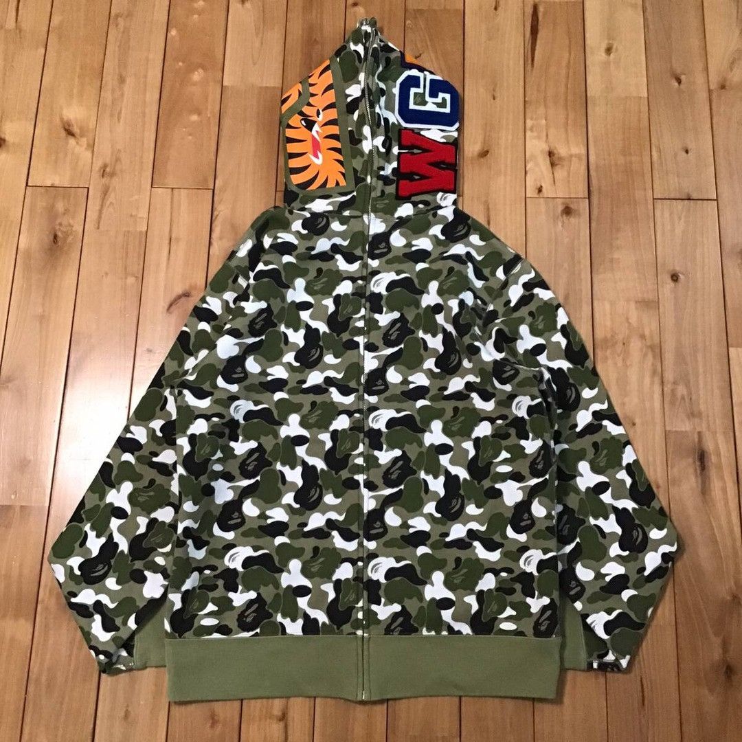 Bape × Japanese Brand 2024 🔥ZOZO Color Camo🔥 BAPE Separate shark full zip hoodie Size US M / EU 48-50 / 2 - 2 Thumbnail