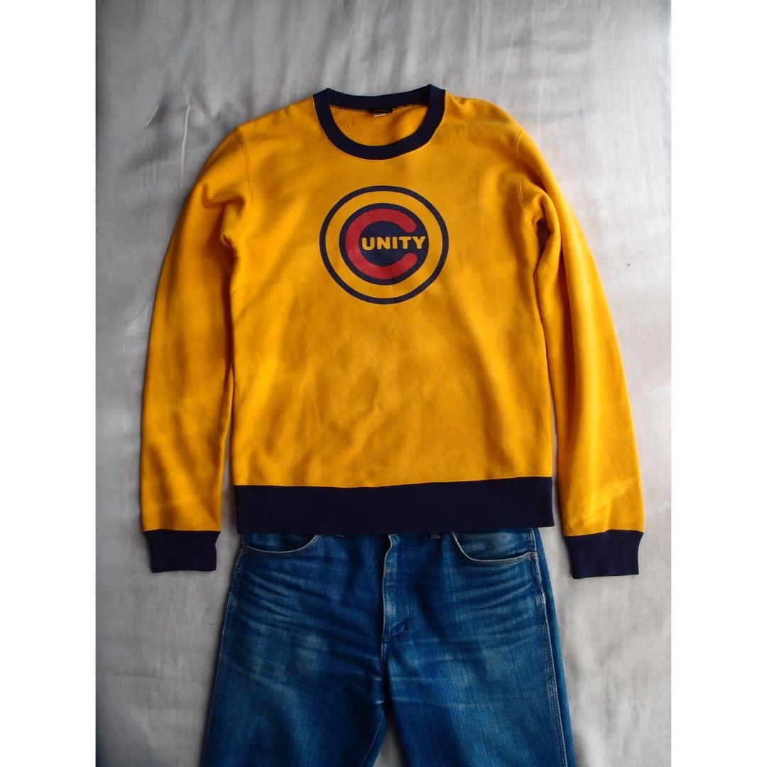 Hysteric Glamour OZONE COMMUNITY UNITY Sweatshirt Mustard Yellow Size M Size US M / EU 48-50 / 2 - 4 Thumbnail